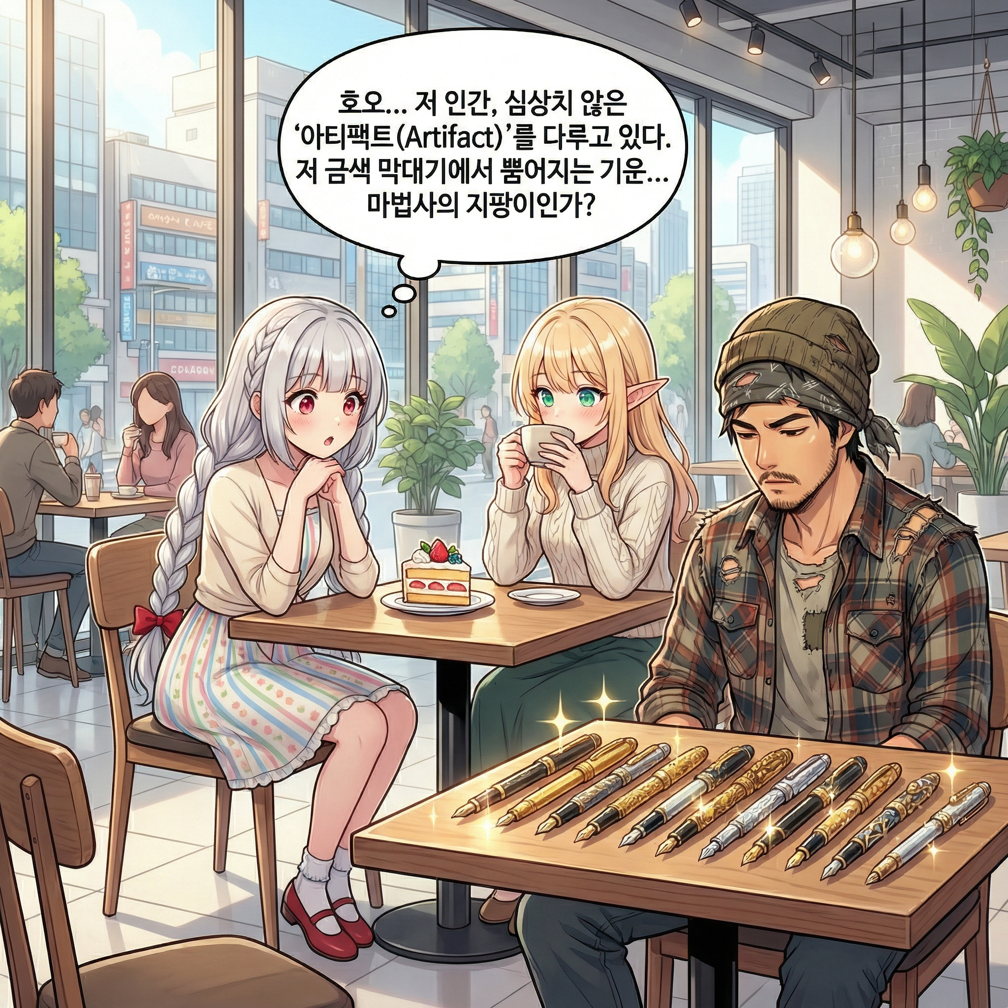 잉크의 마법사 (부제: 만년필의 유혹) 001컷
