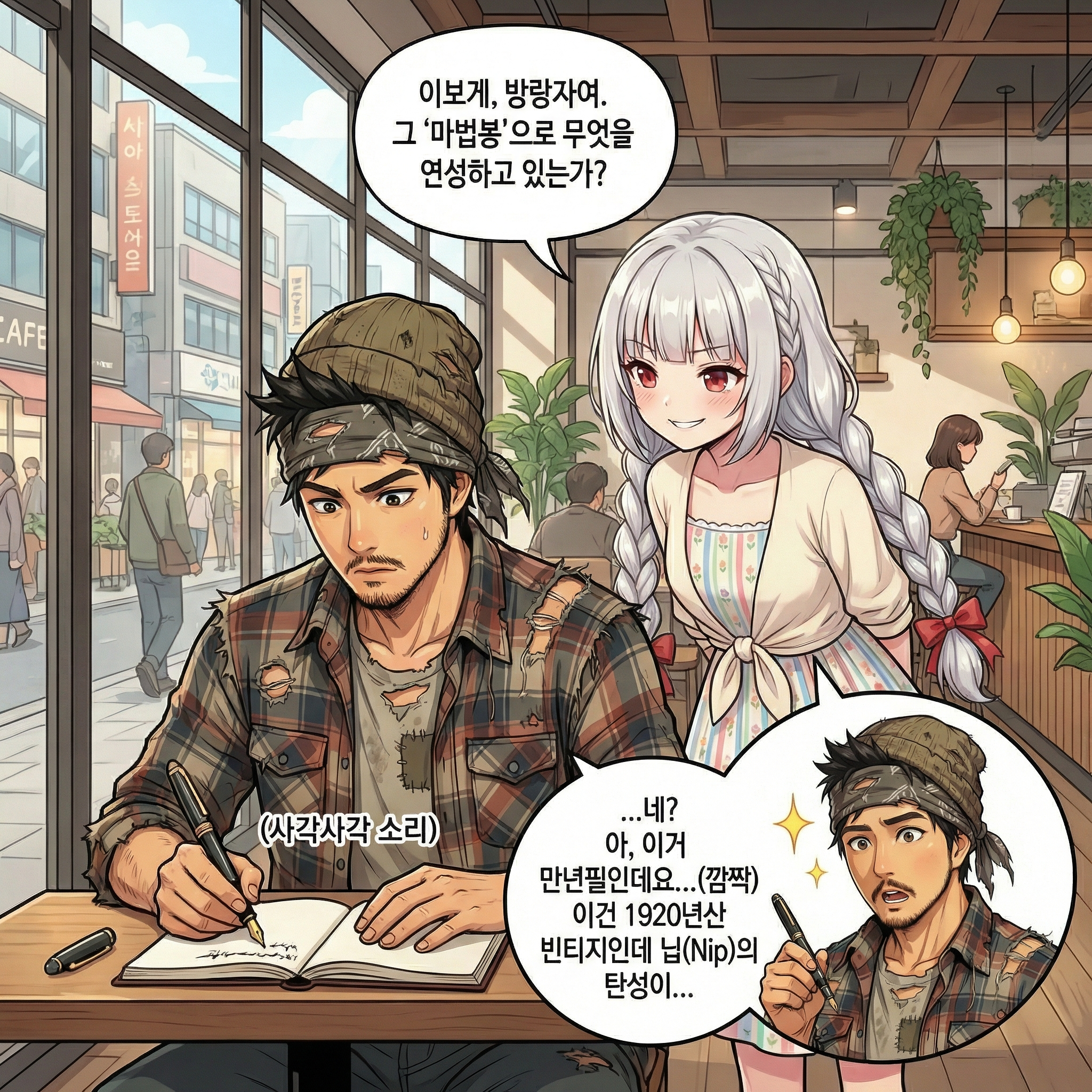 잉크의 마법사 (부제: 만년필의 유혹) 003컷