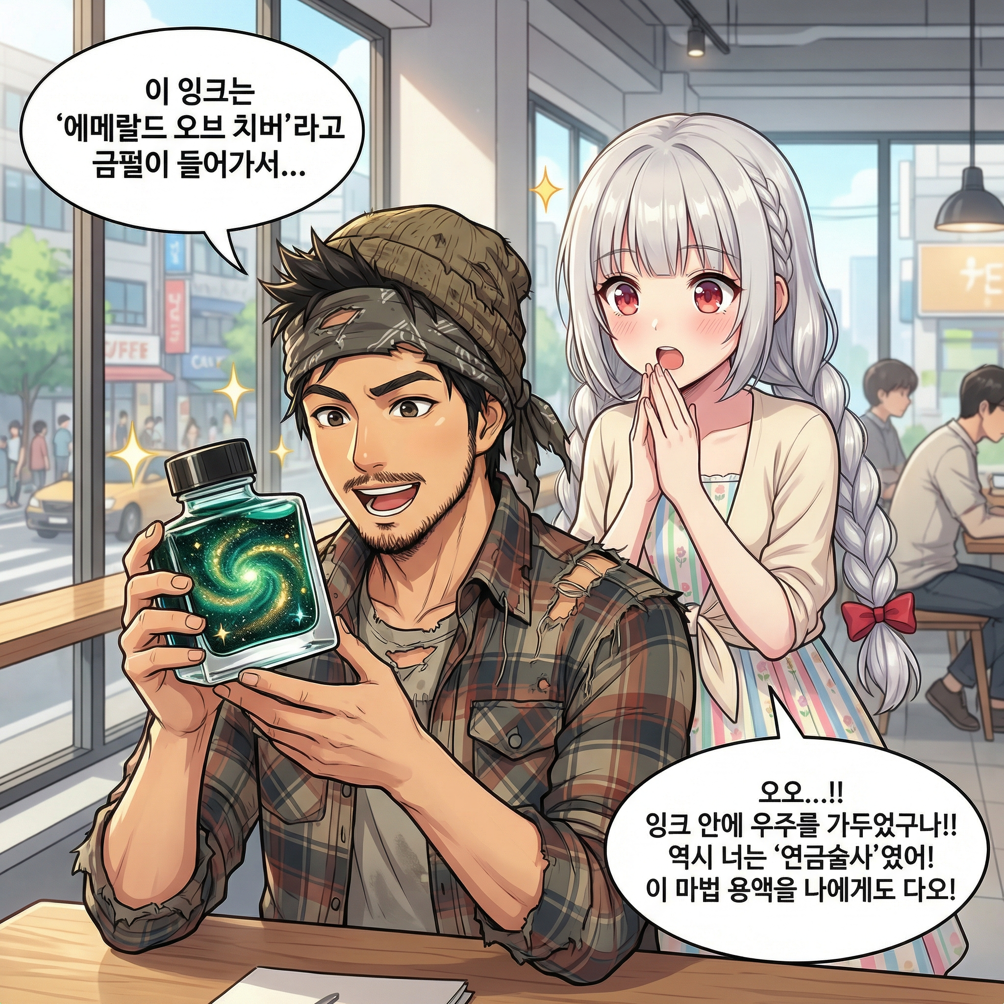 잉크의 마법사 (부제: 만년필의 유혹) 004컷