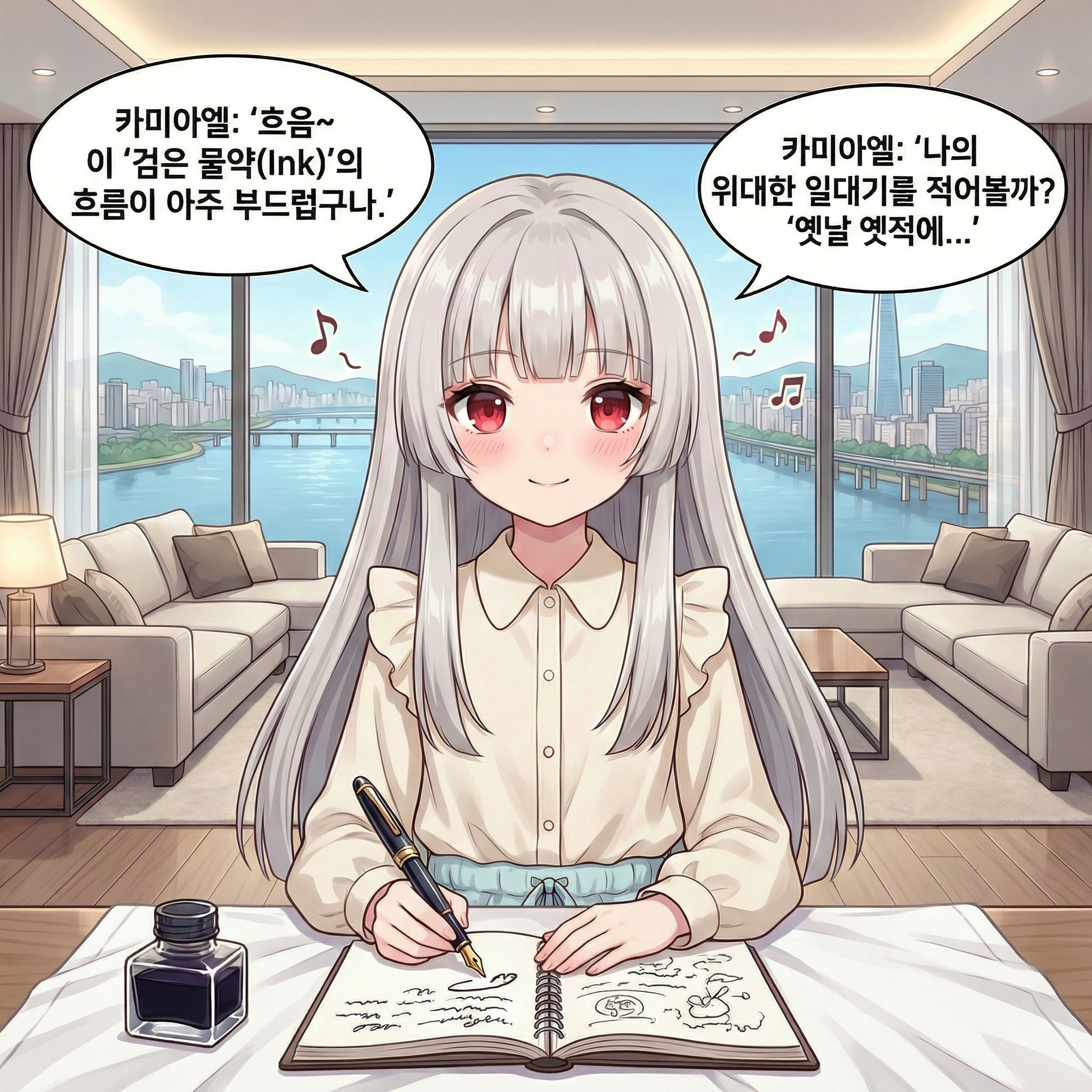 검은 얼룩 (부제: 내가 응석받이가 된 이유) 001컷