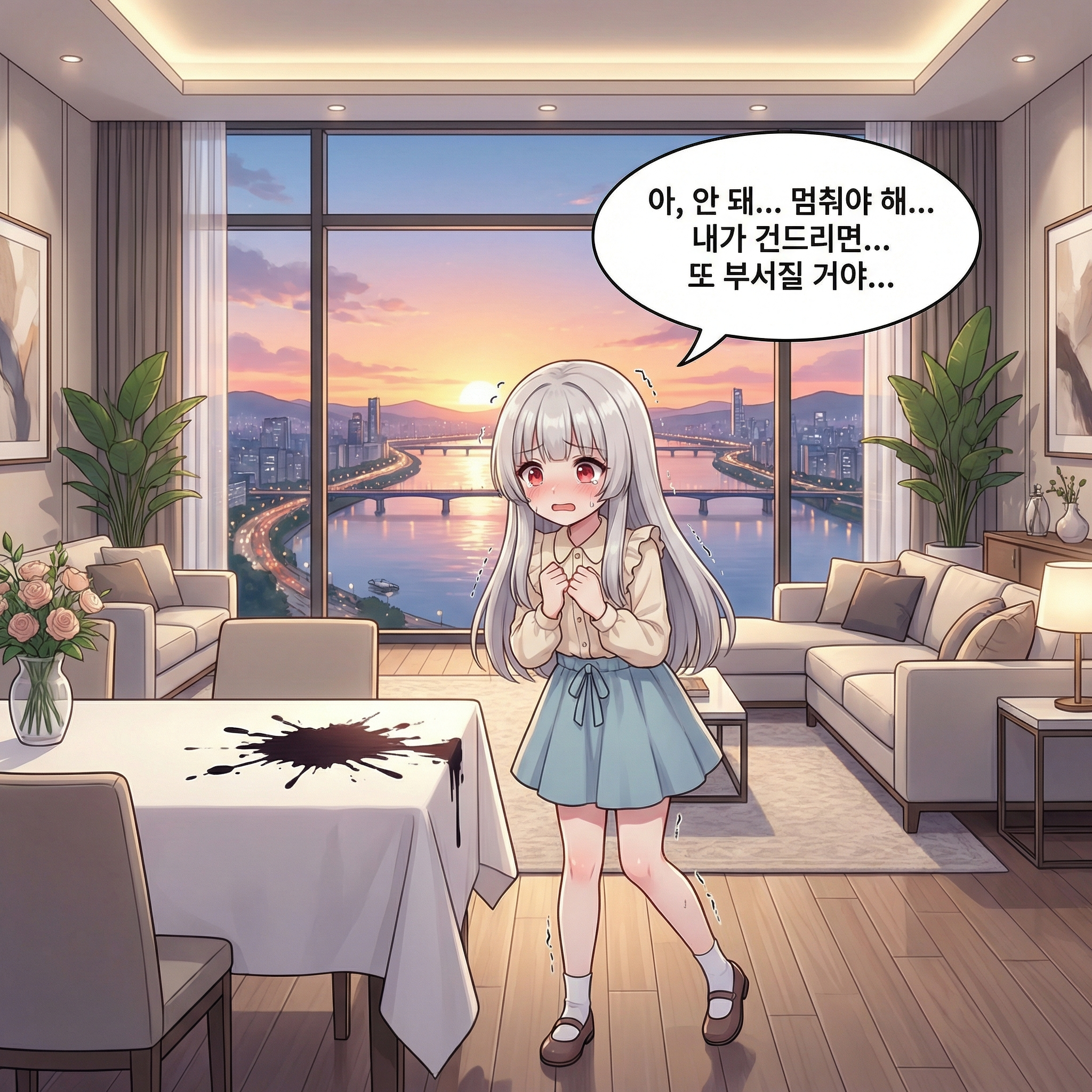 검은 얼룩 (부제: 내가 응석받이가 된 이유) 005컷