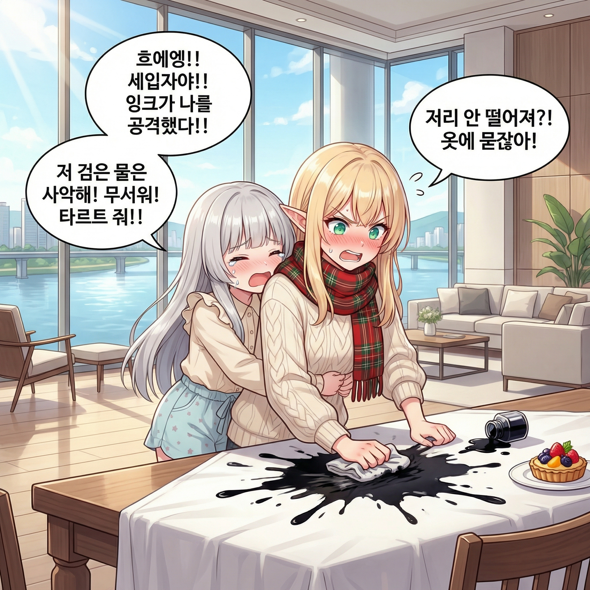 검은 얼룩 (부제: 내가 응석받이가 된 이유) 008컷