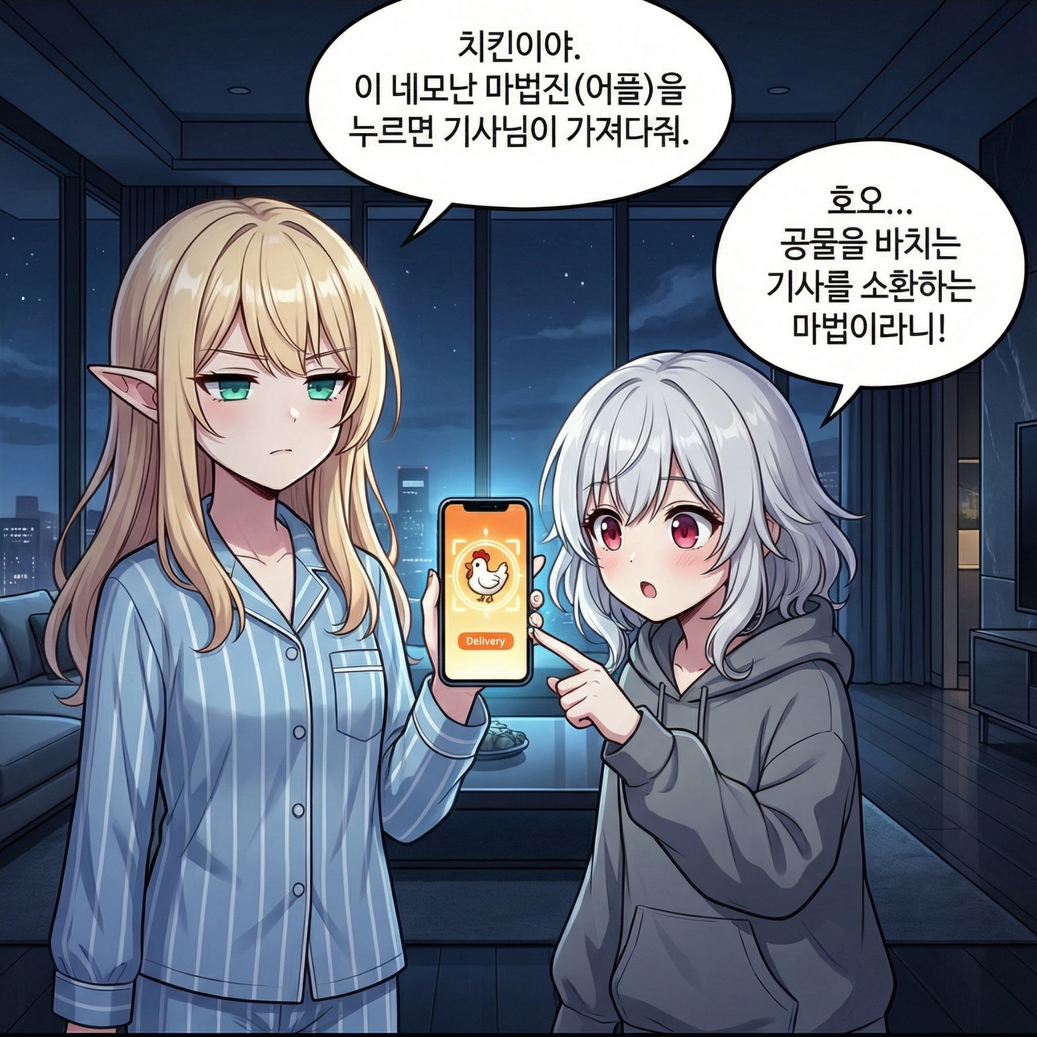 배달의 기수 (치킨 영접) 002컷