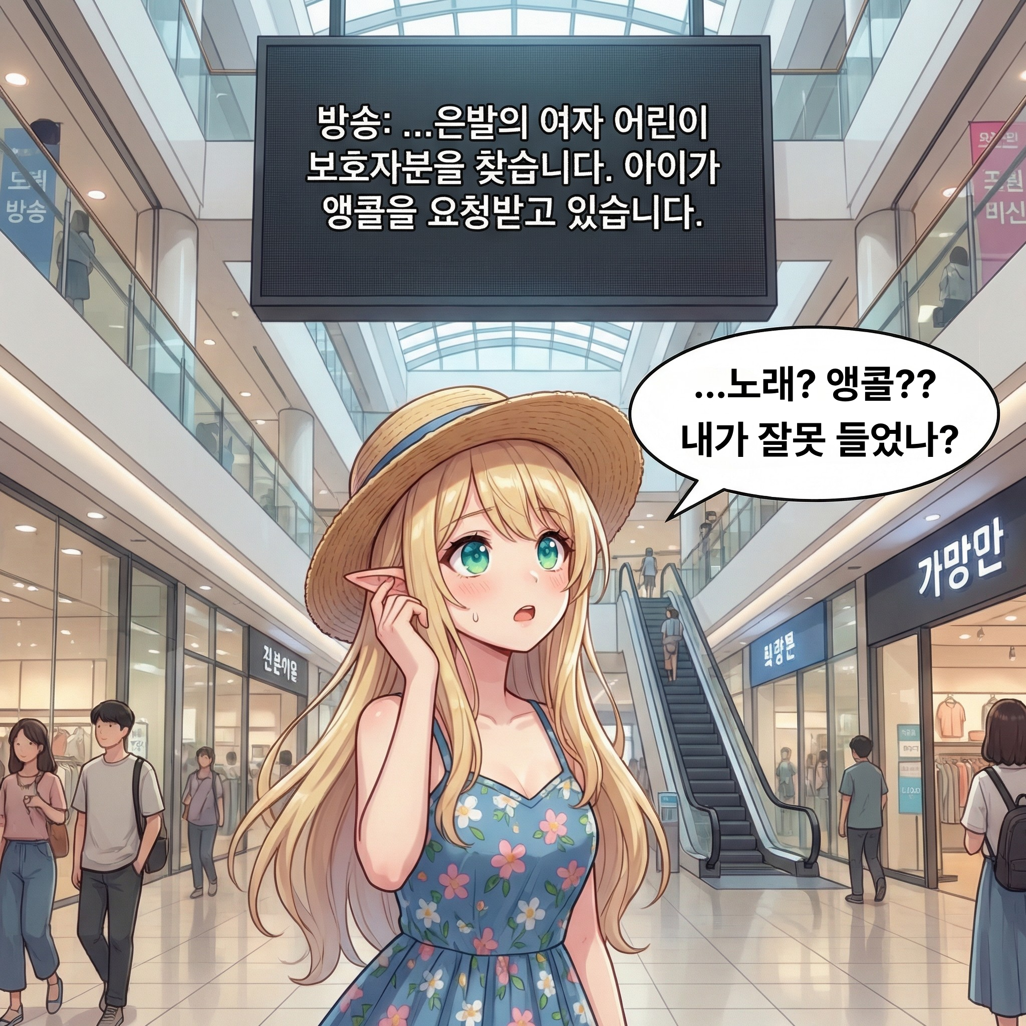 이름값 (부제: 미아 센터의 아이돌) 005컷