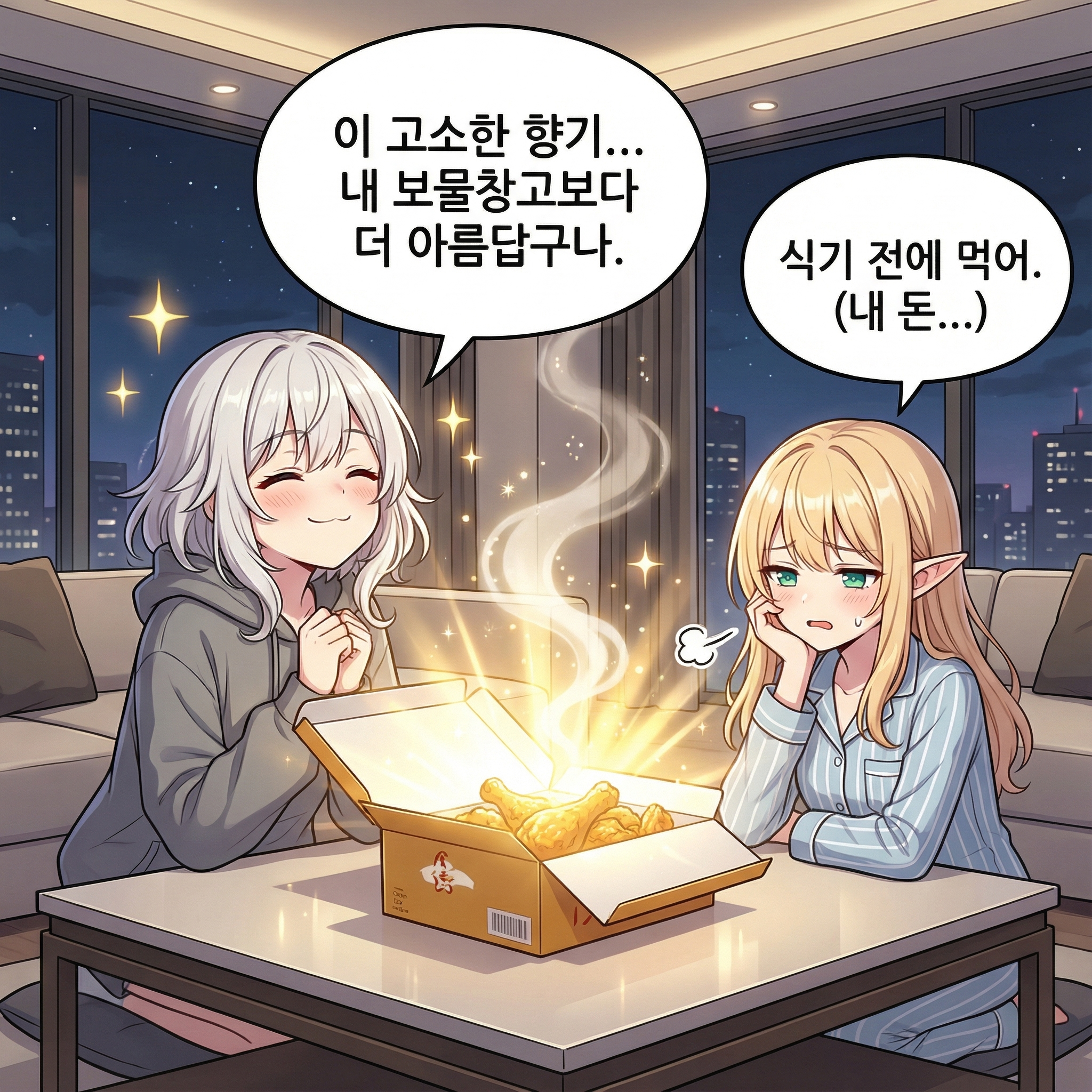 배달의 기수 (치킨 영접) 004컷