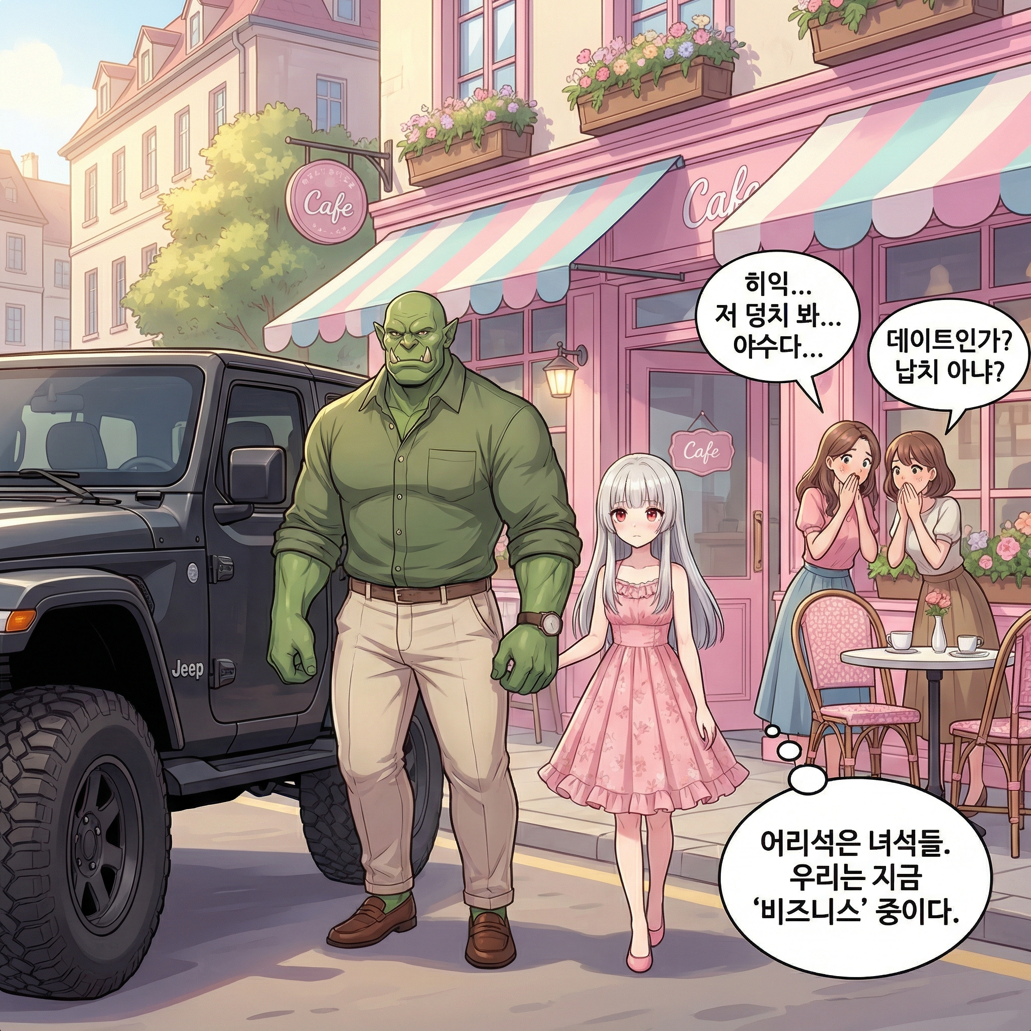 미녀와 야수 (부제: 달콤한 현장 답사) 003컷