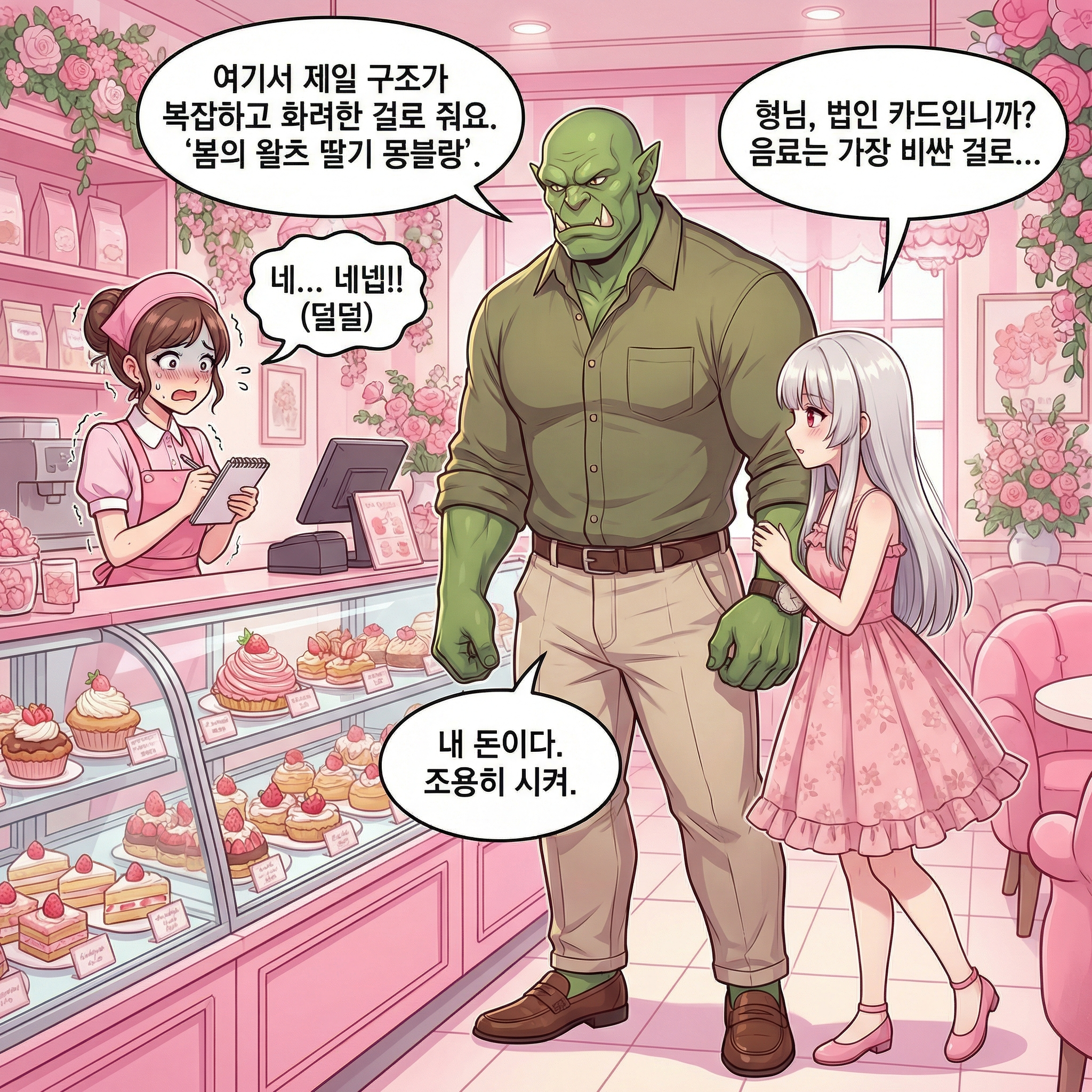 미녀와 야수 (부제: 달콤한 현장 답사) 004컷