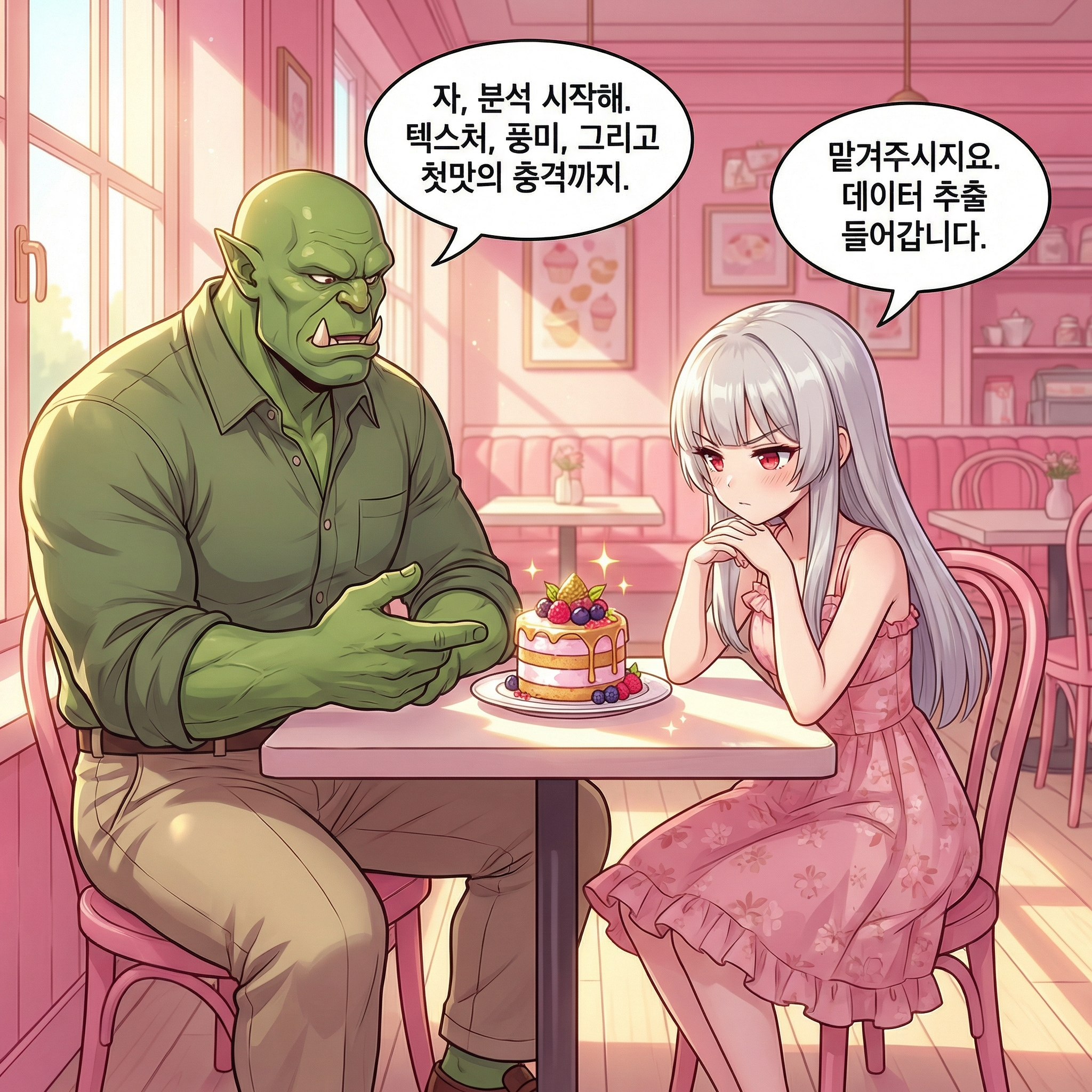 미녀와 야수 (부제: 달콤한 현장 답사) 005컷
