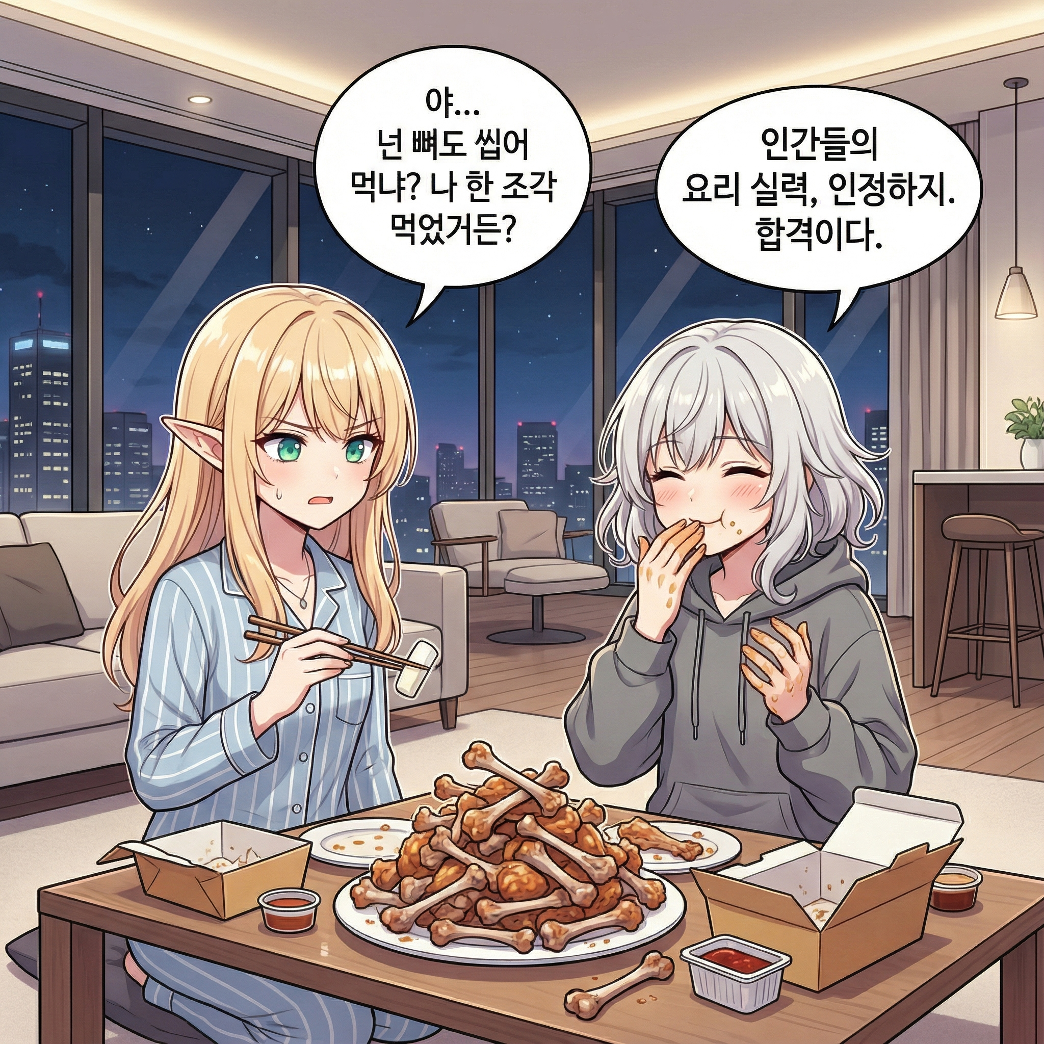 배달의 기수 (치킨 영접) 006컷