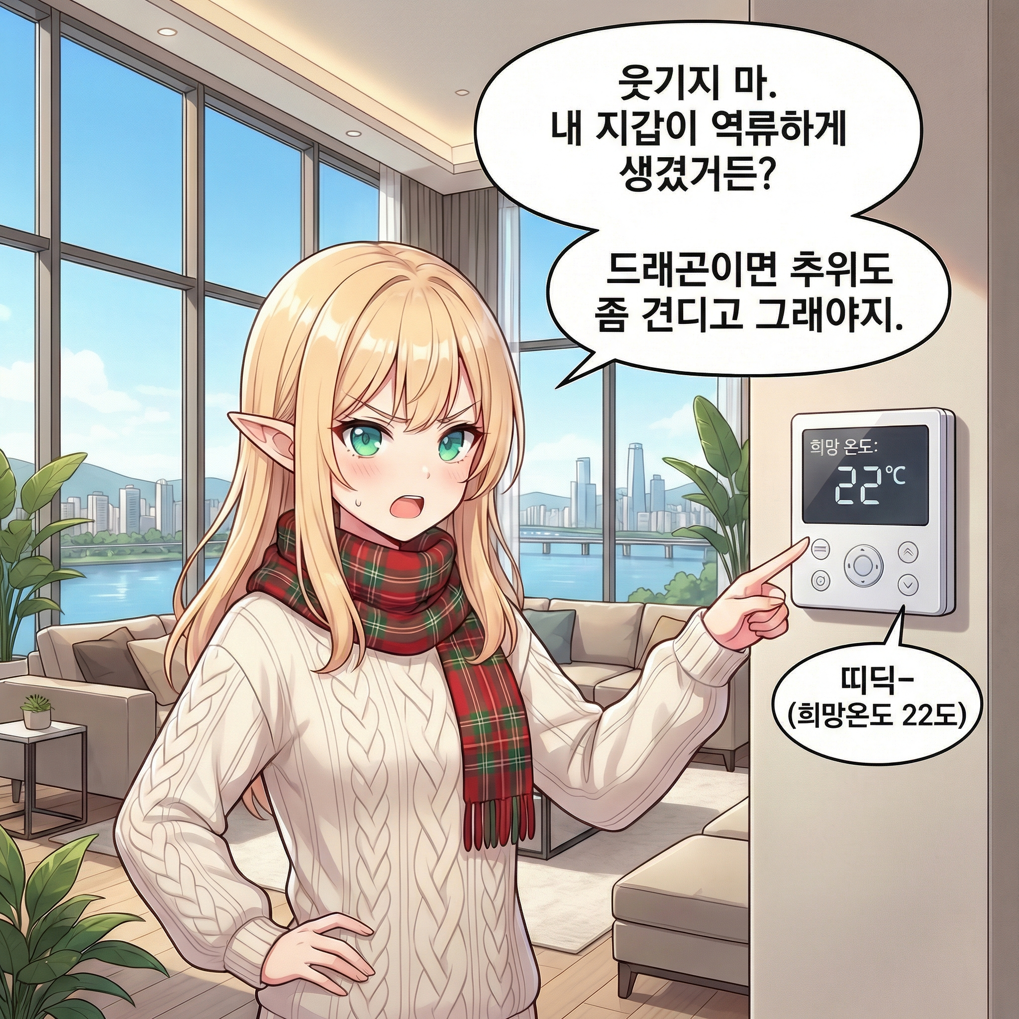 대지의 기운 (부제: 가스비 폭탄) 005컷