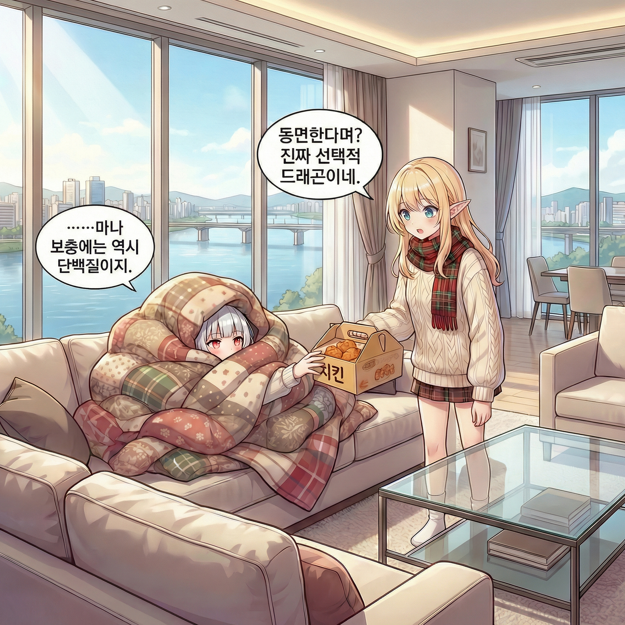 대지의 기운 (부제: 가스비 폭탄) 009컷