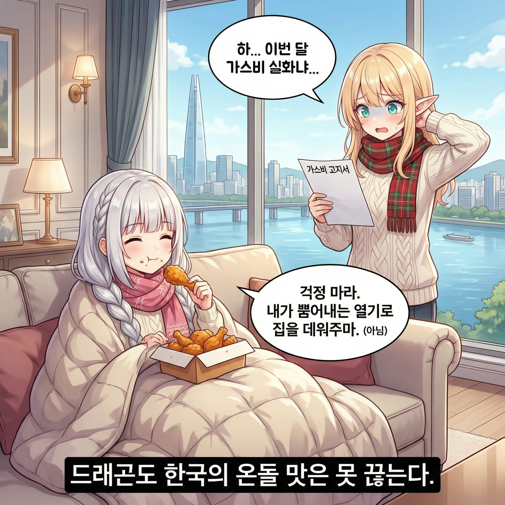 대지의 기운 (부제: 가스비 폭탄) 010컷