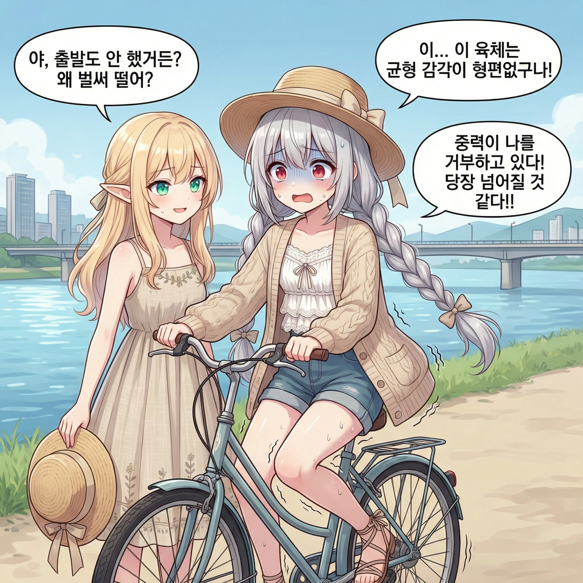 강철의 마수 길들이기 (부제: 네 발 자전거는 없다) 002컷