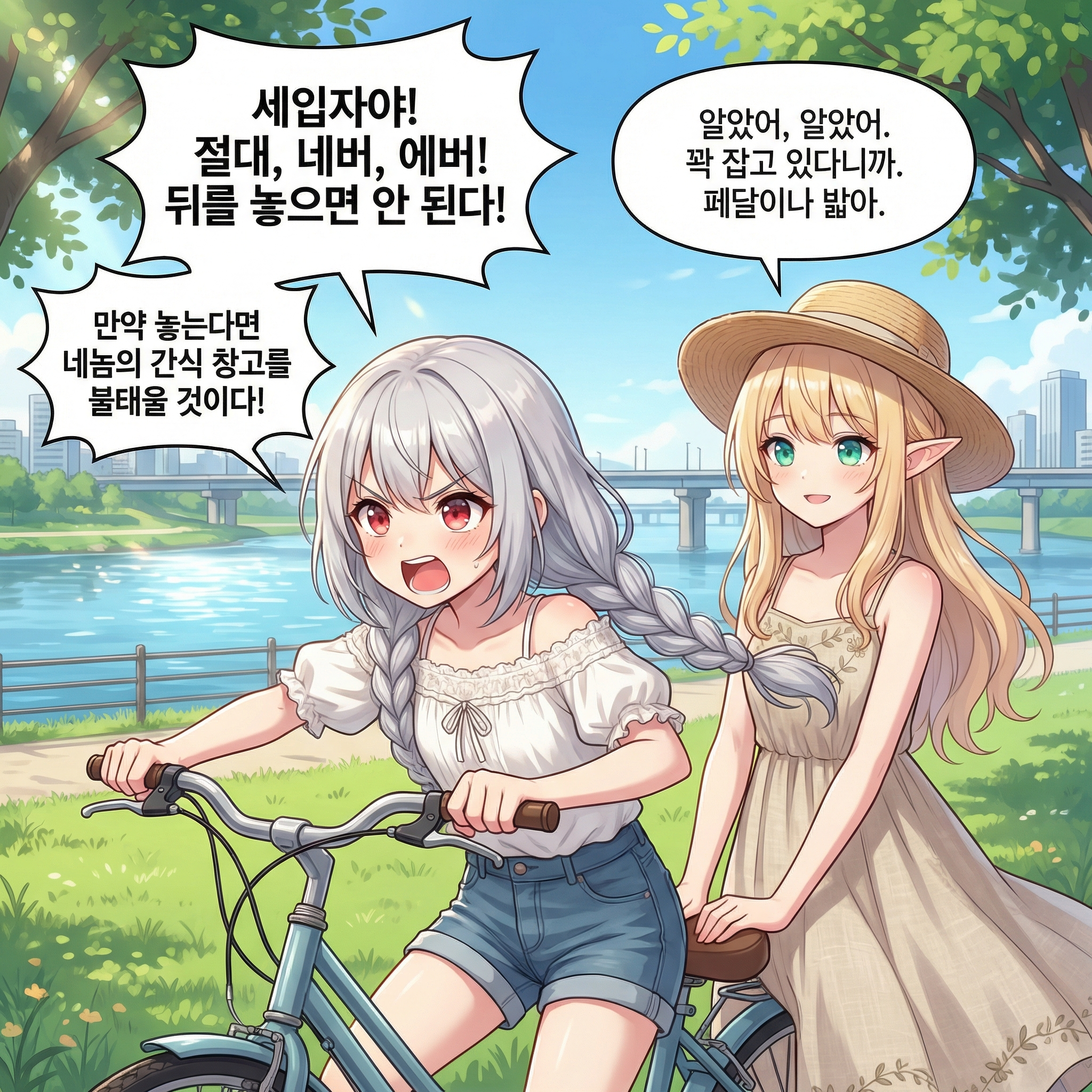 강철의 마수 길들이기 (부제: 네 발 자전거는 없다) 003컷