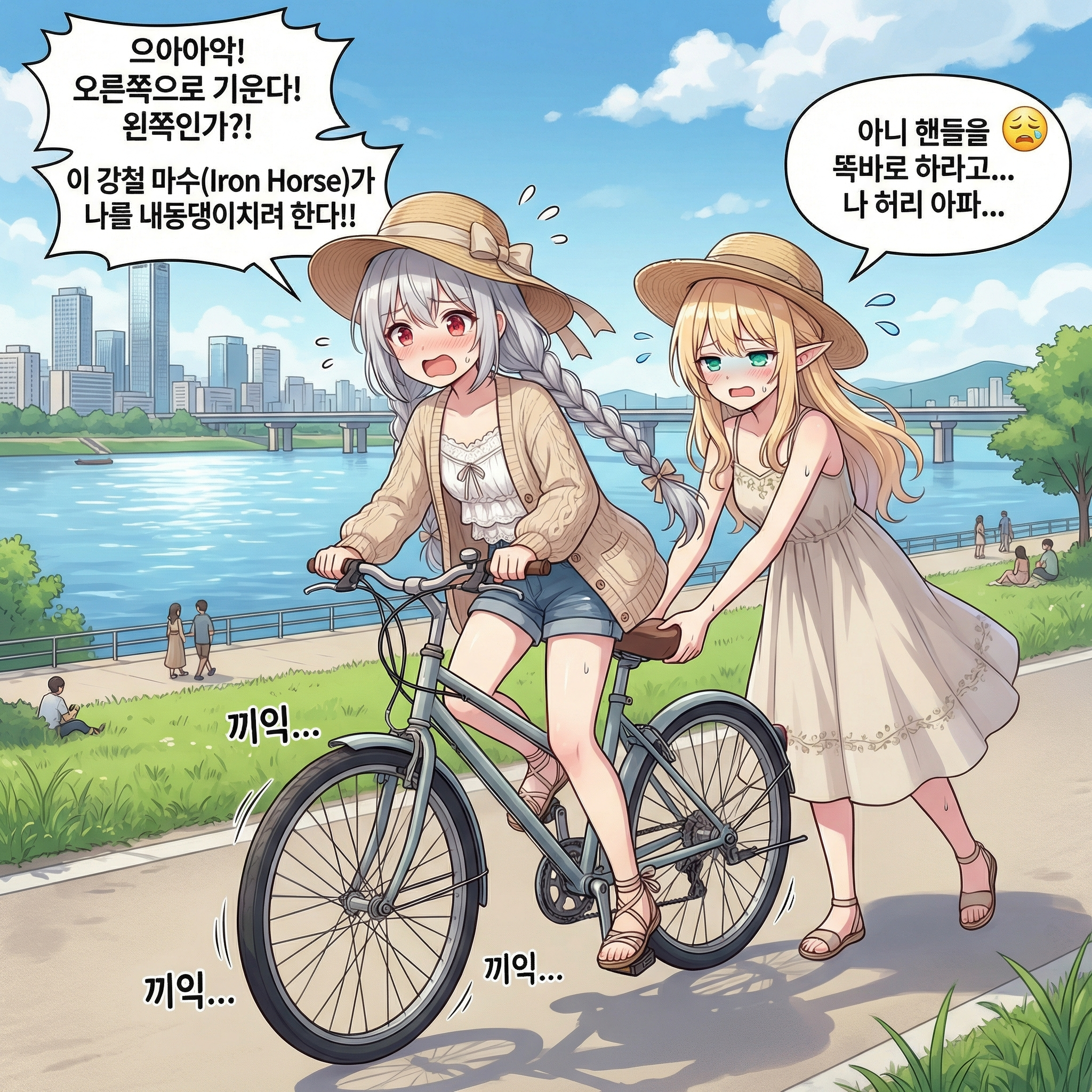 강철의 마수 길들이기 (부제: 네 발 자전거는 없다) 004컷