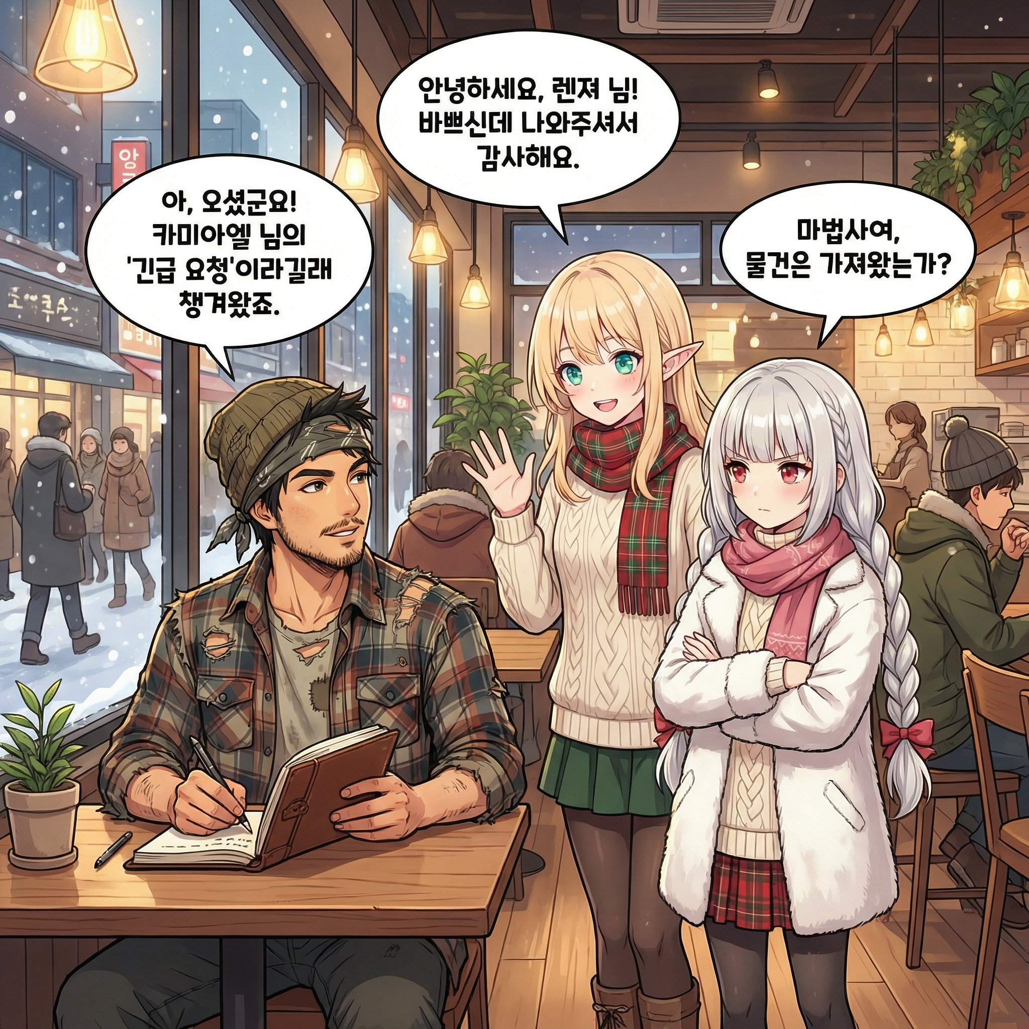 색채의 지배자 (부제: 어둠을 덮는 별가루) 003컷