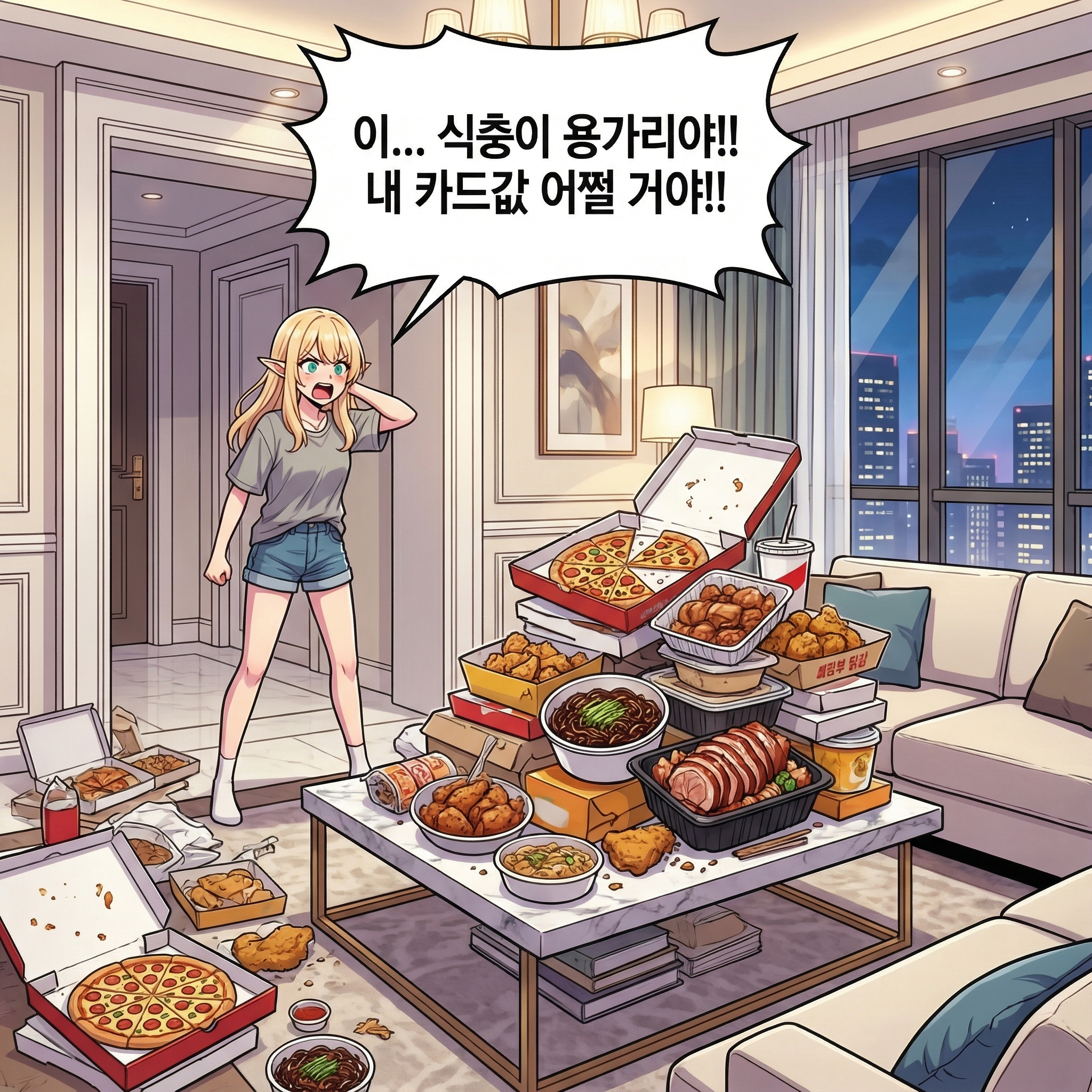 배달의 기수 (치킨 영접) 009컷