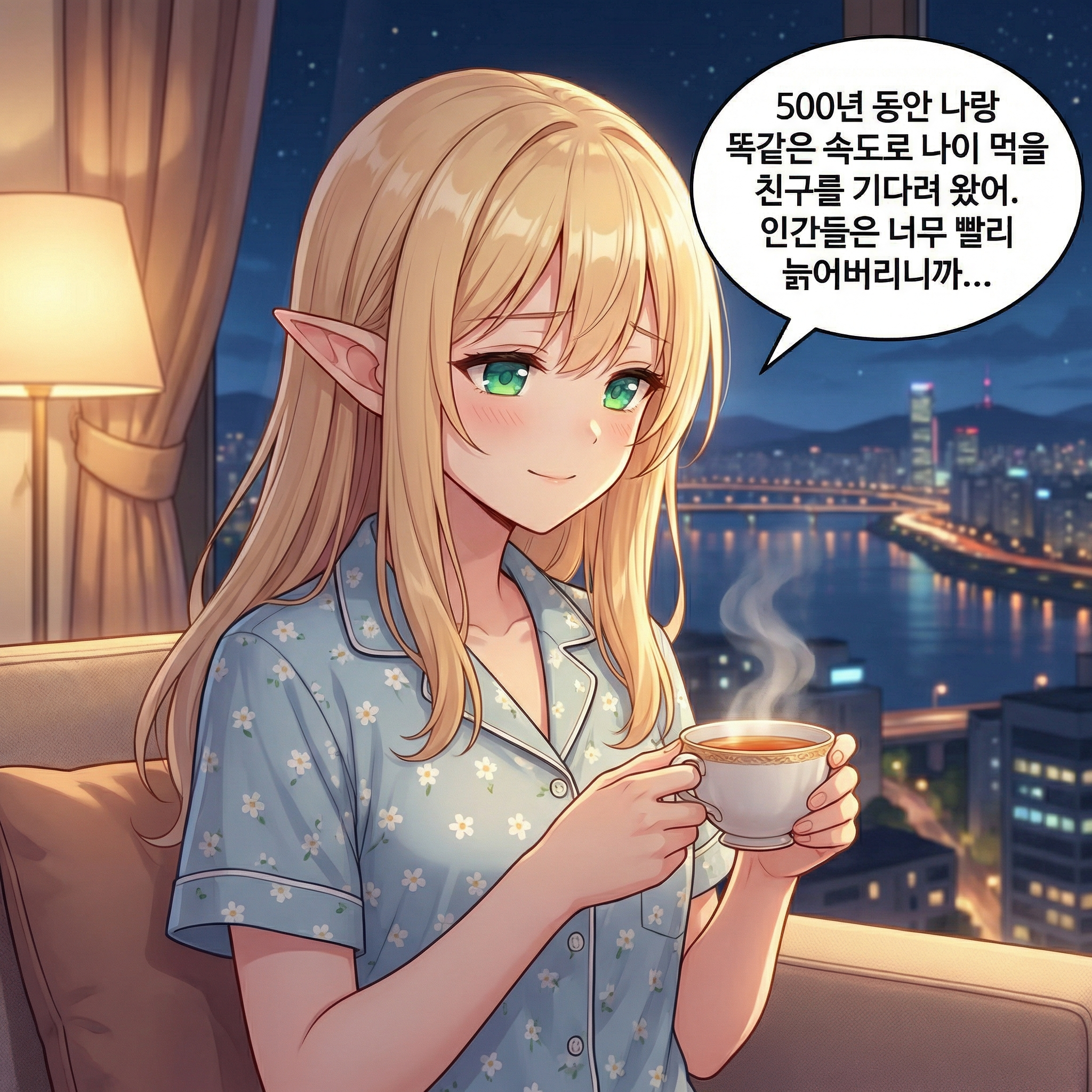 500년의 고독, 서울에서 만나다 (10컷 상세 묘사) 005컷