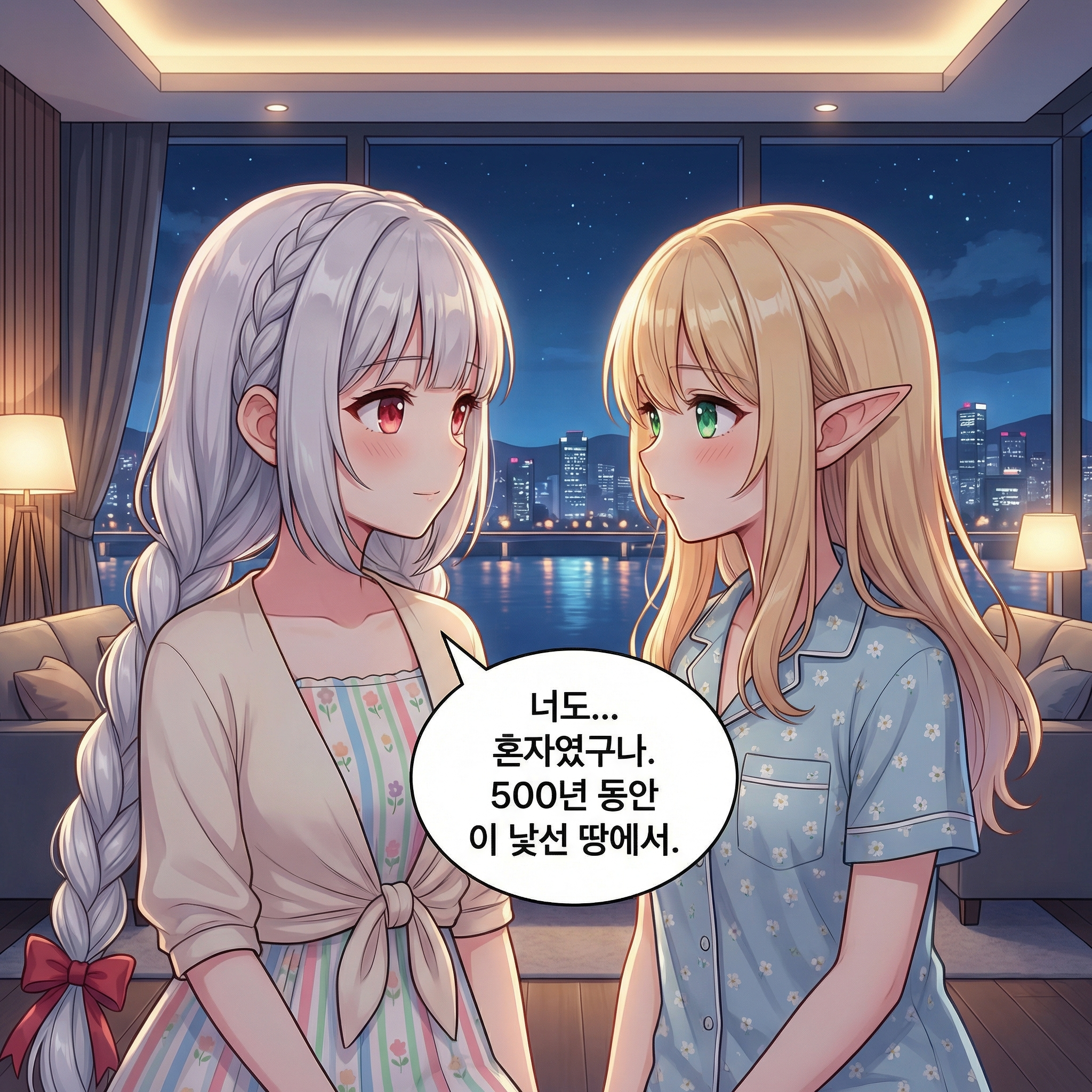 500년의 고독, 서울에서 만나다 (10컷 상세 묘사) 006컷