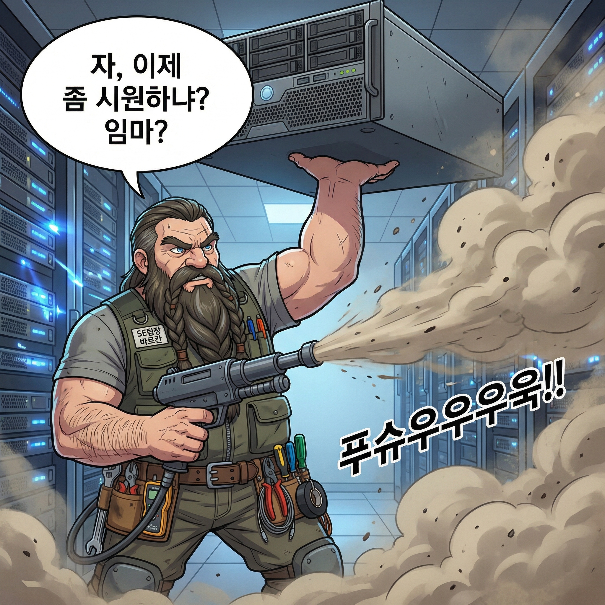 강철의 엔지니어 (부제: 서버실의 망치 소리) 005컷