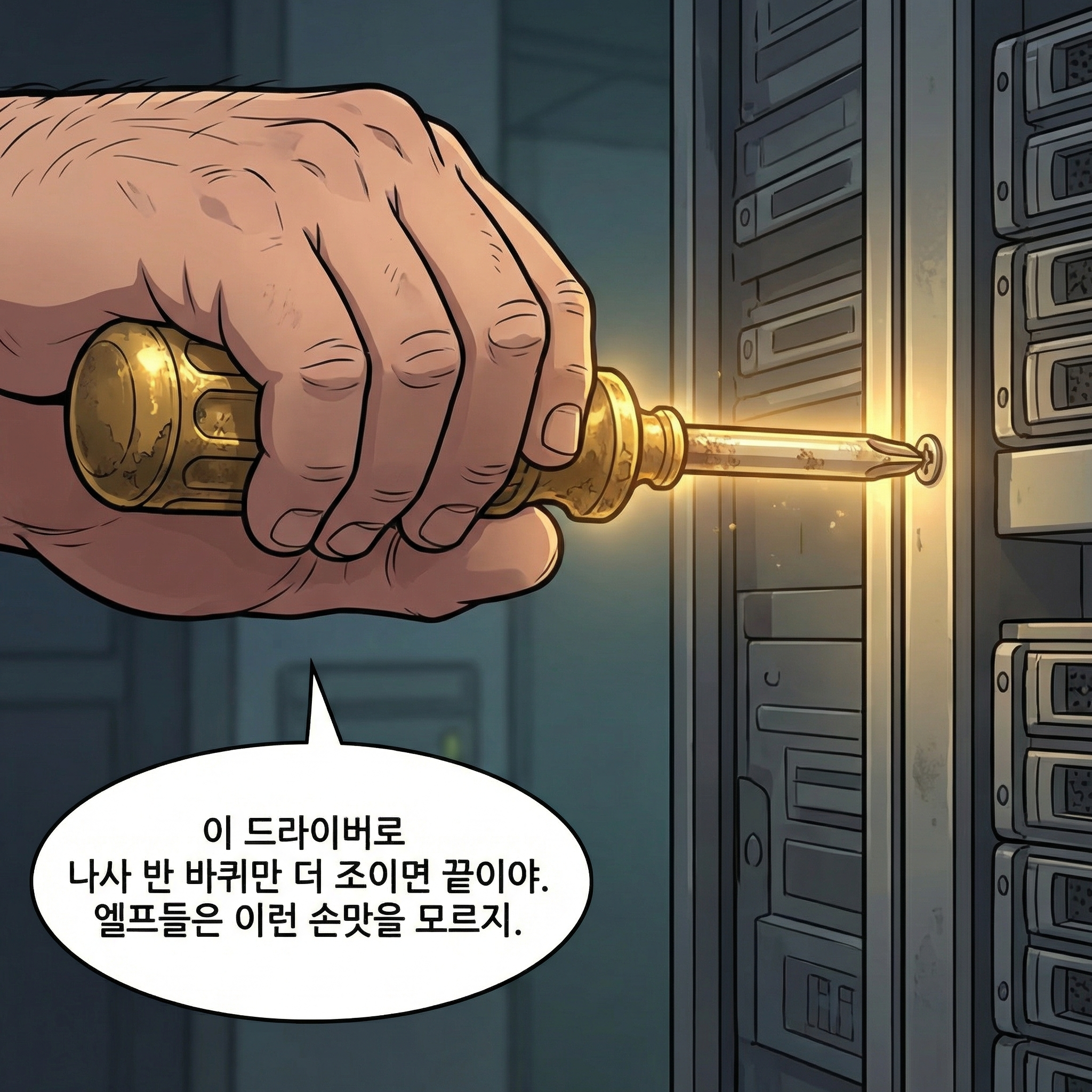 강철의 엔지니어 (부제: 서버실의 망치 소리) 006컷