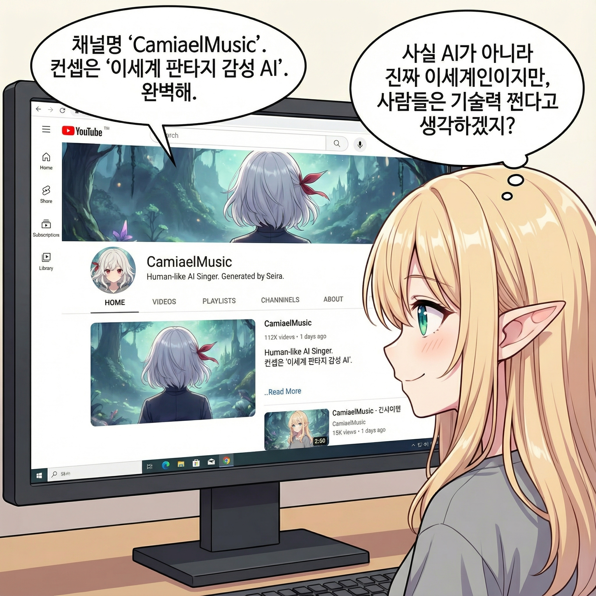 방구석 AI 디바 (CamiaelMusic의 탄생) 008컷