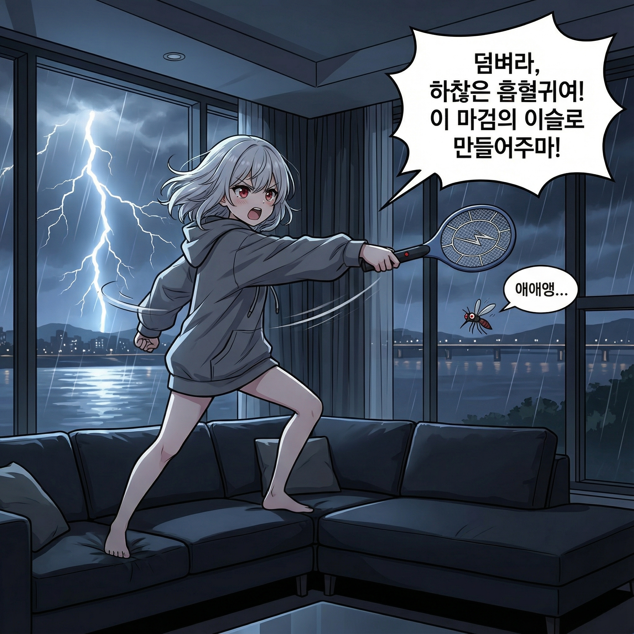 전설의 마검 (a.k.a 전기 파리채) 007컷