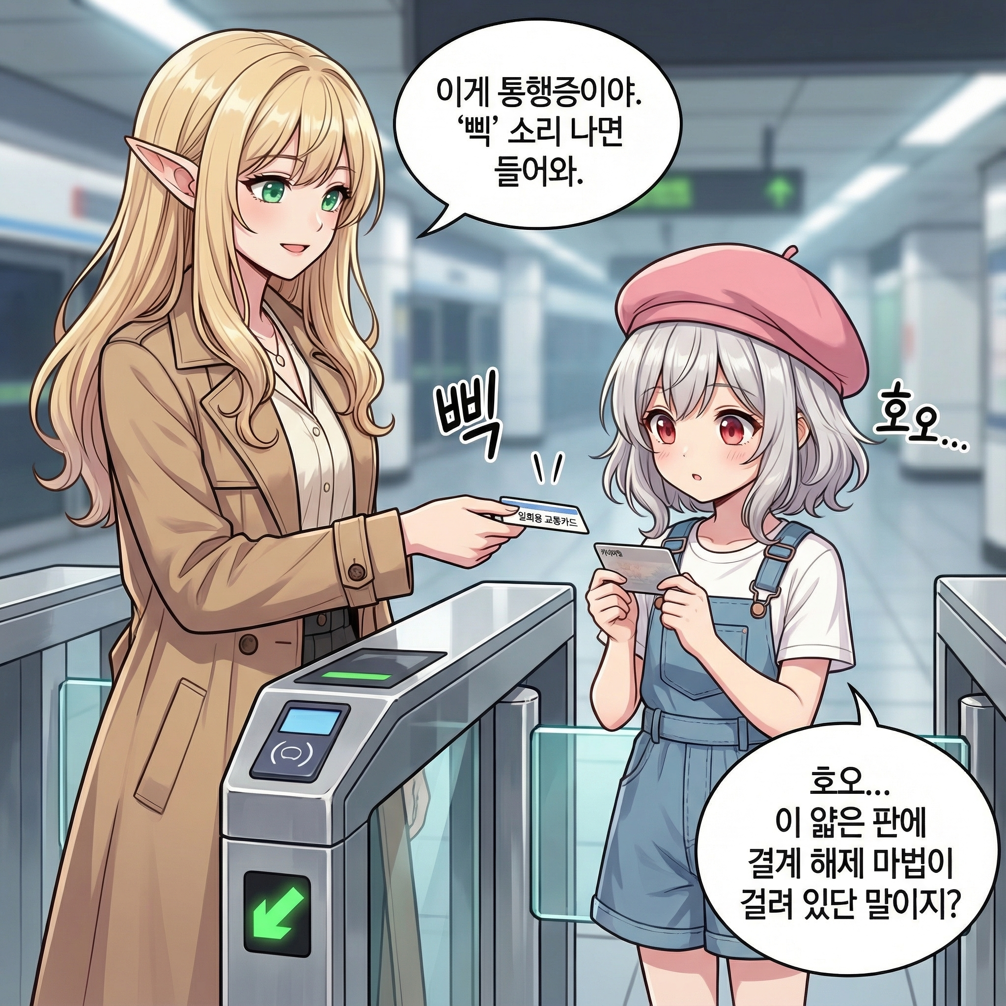지하 던전 (a.k.a 지하철) 003컷