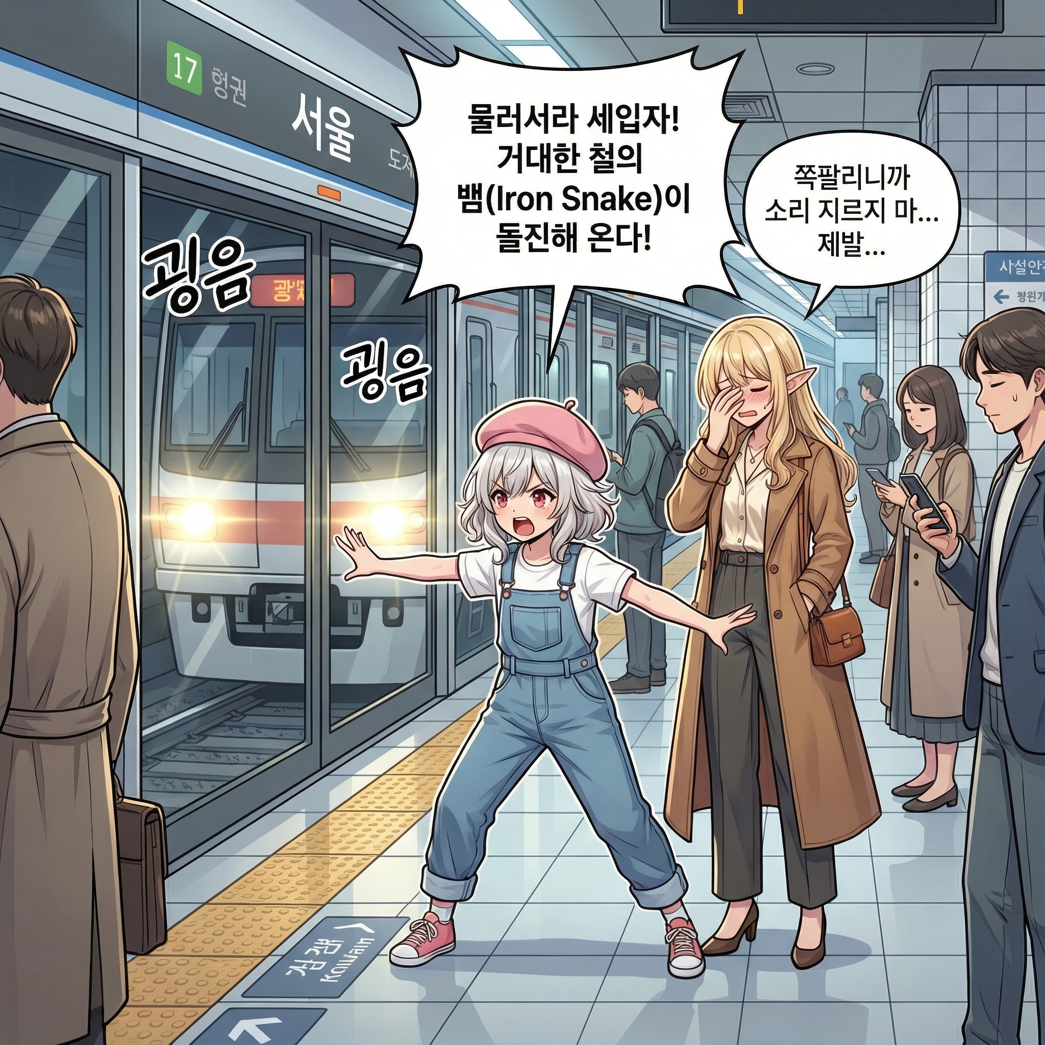 지하 던전 (a.k.a 지하철) 004컷