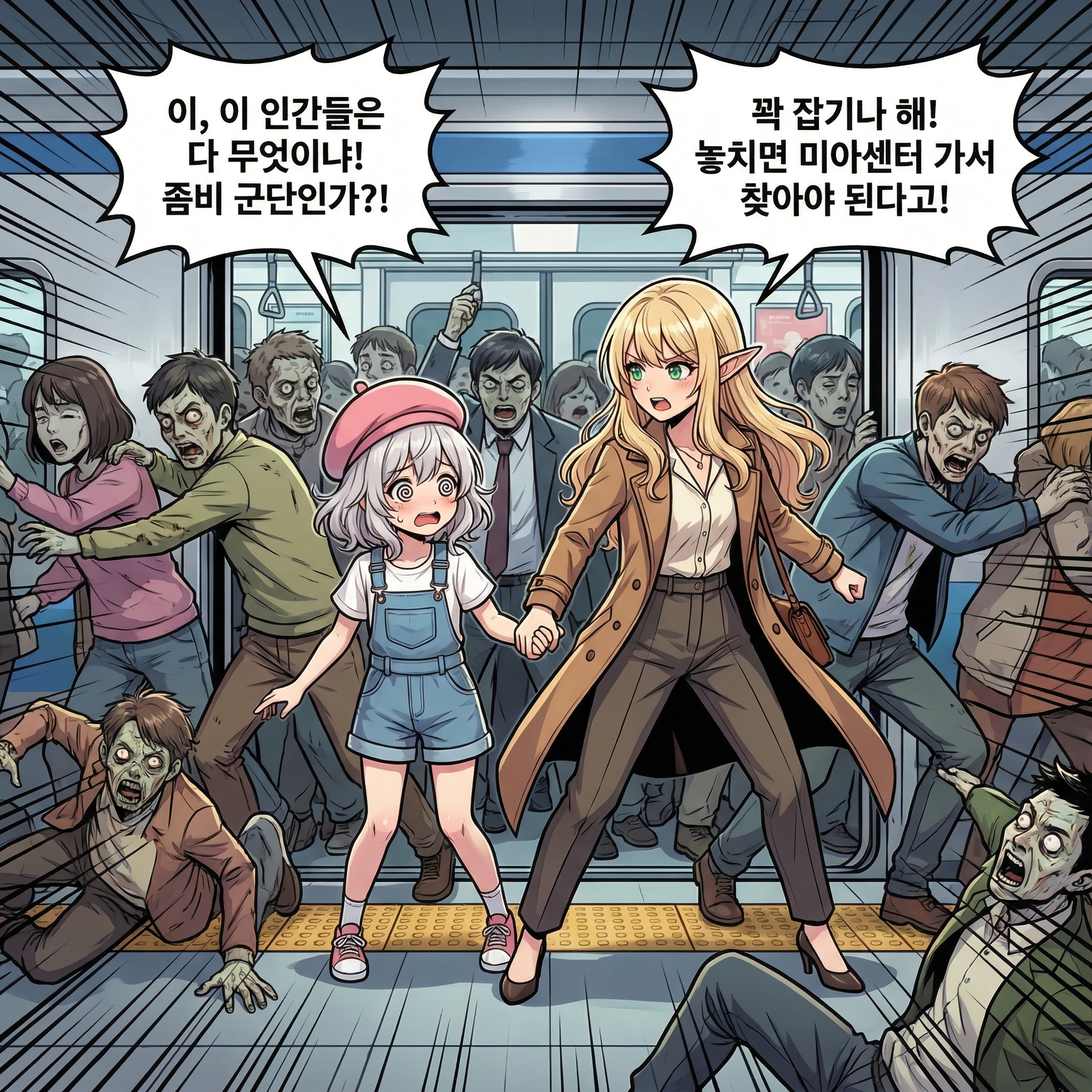 지하 던전 (a.k.a 지하철) 005컷