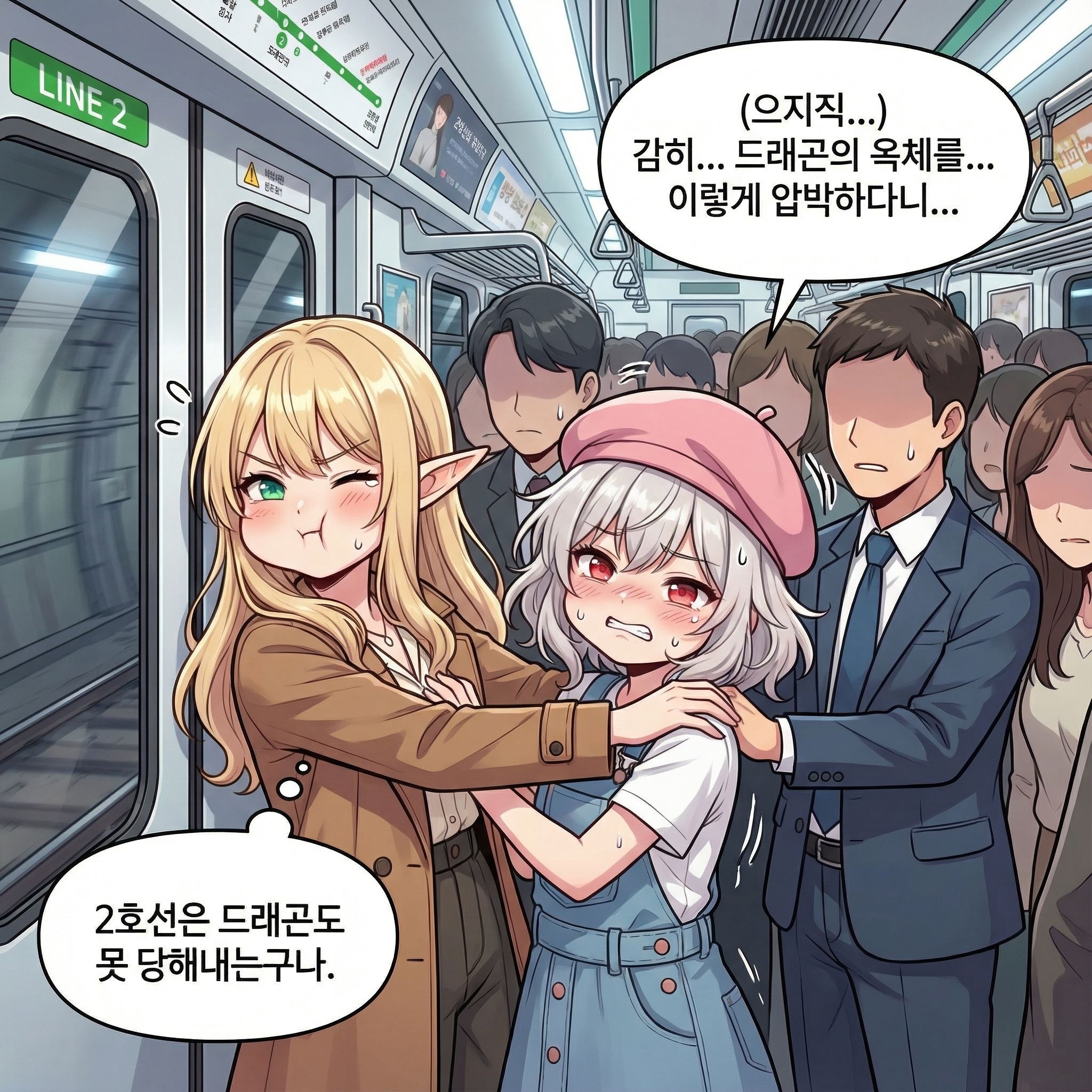 지하 던전 (a.k.a 지하철) 006컷