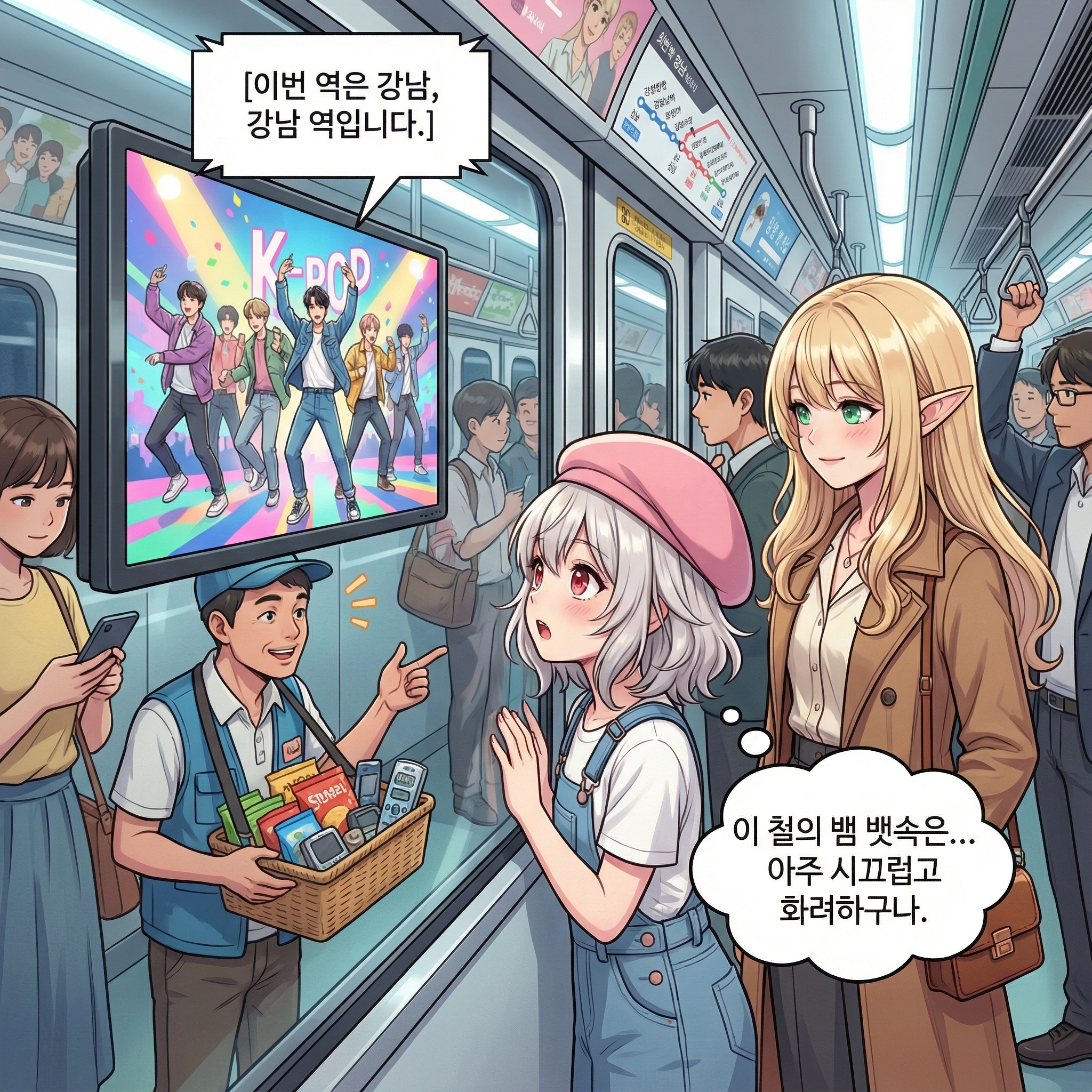 지하 던전 (a.k.a 지하철) 008컷