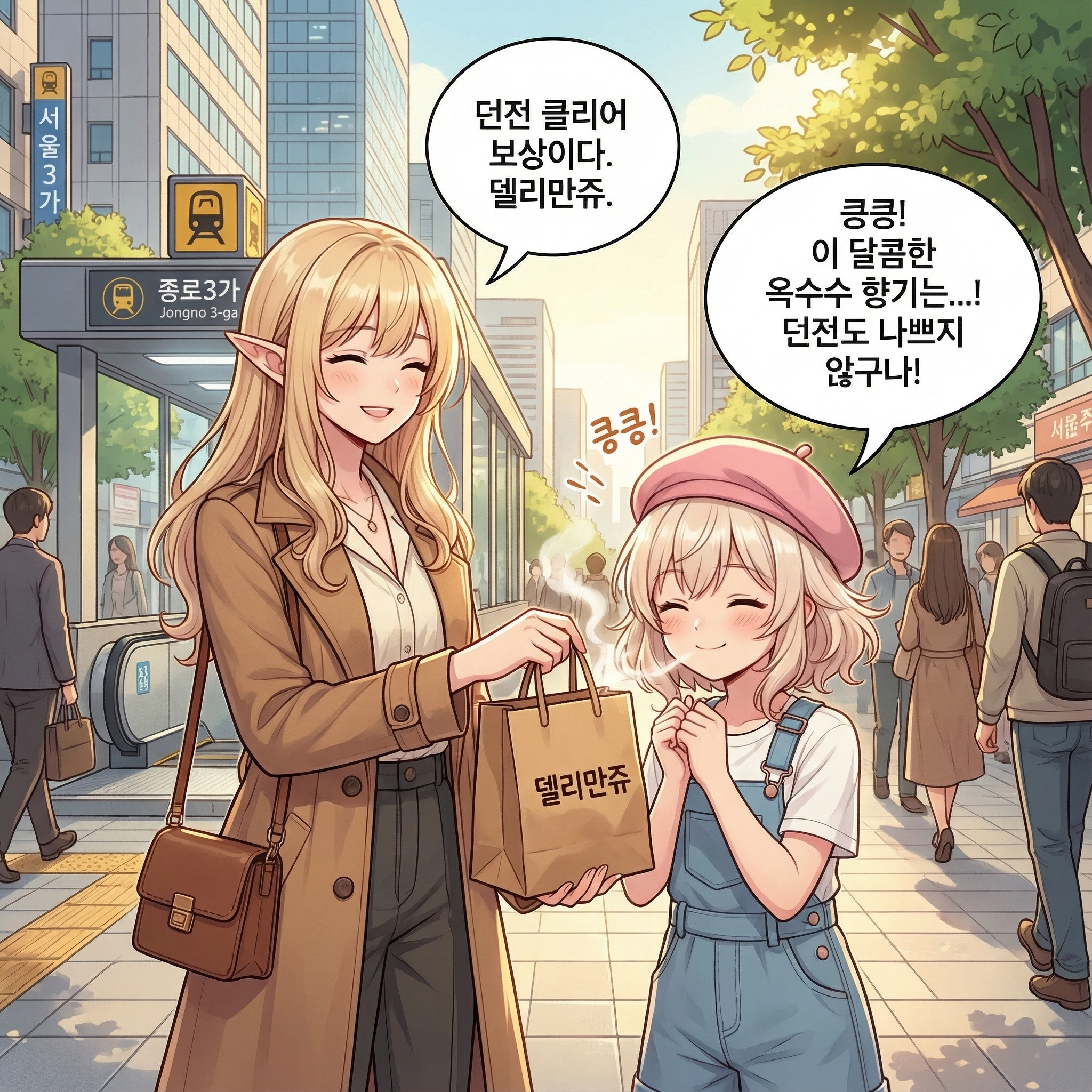 지하 던전 (a.k.a 지하철) 010컷