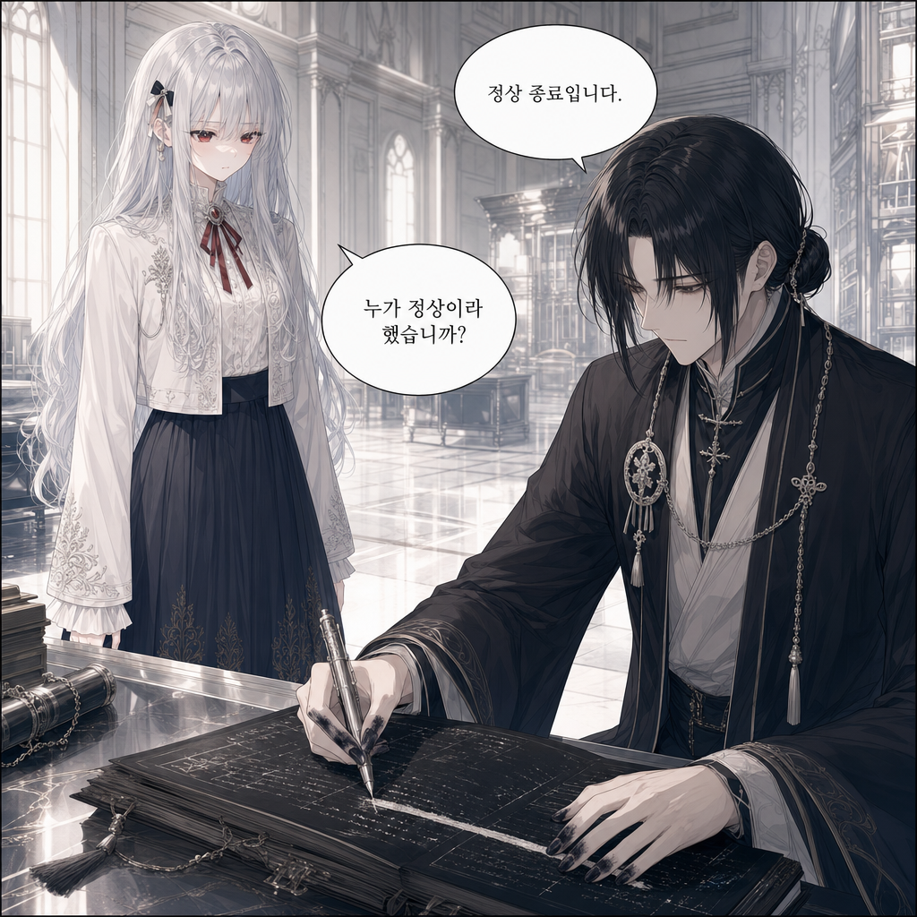 짐은 돌아가지 않기로 했다 002화 - 은빛 대회랑의 아침 007컷