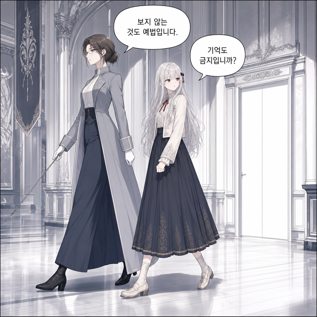 짐은 돌아가지 않기로 했다 002화 - 은빛 대회랑의 아침 009컷