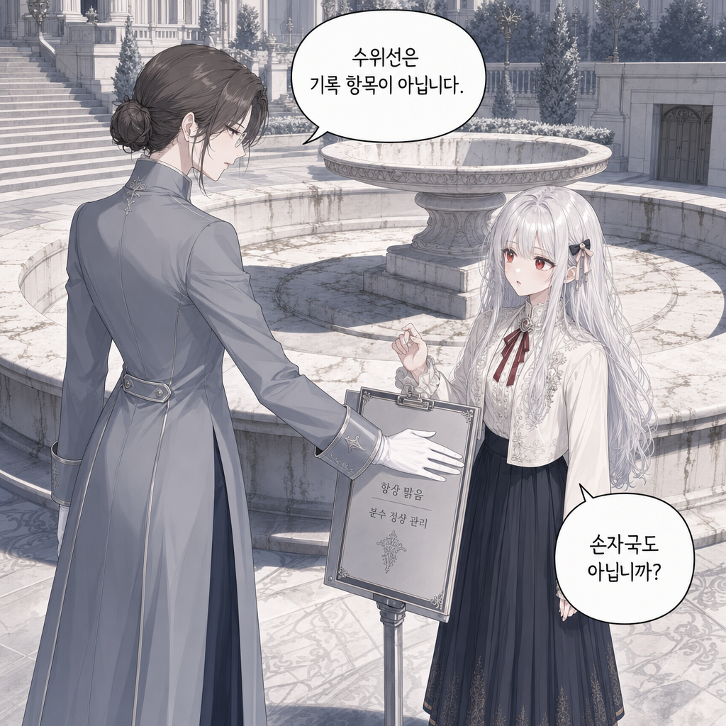 짐은 돌아가지 않기로 했다 003화 - 분수 청소 당번 008컷