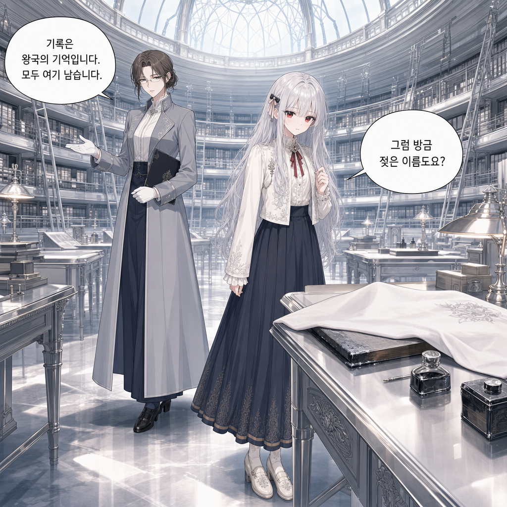 짐은 돌아가지 않기로 했다 004화 - 기록탑의 잉크 냄새 002컷