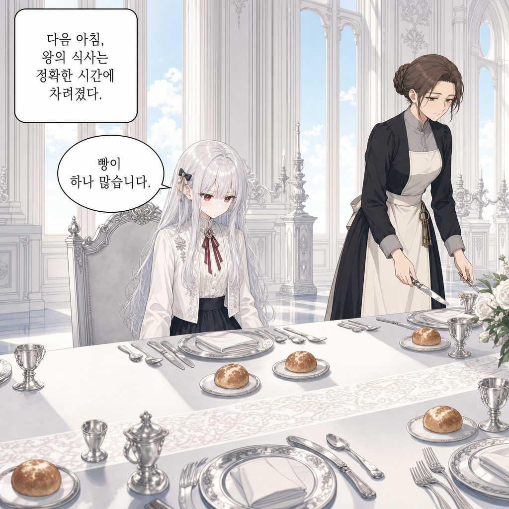 짐은 돌아가지 않기로 했다 005화 - 왕의 식사는 식지 않는다 001컷