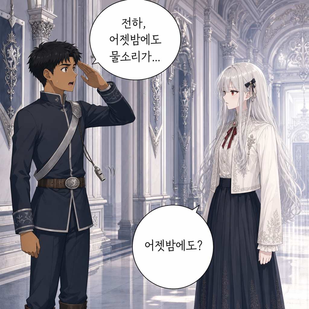 짐은 돌아가지 않기로 했다 006화 - 견습 근위의 소문 002컷