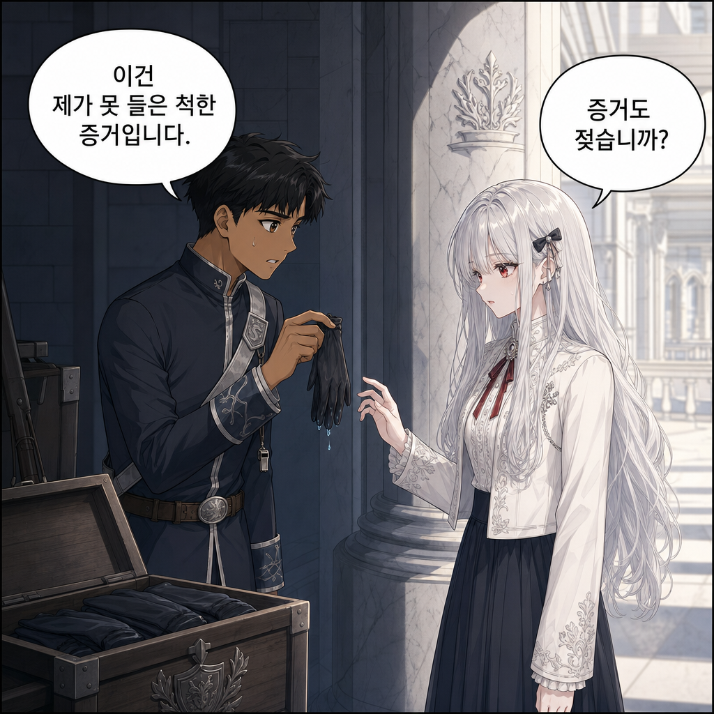 짐은 돌아가지 않기로 했다 006화 - 견습 근위의 소문 007컷