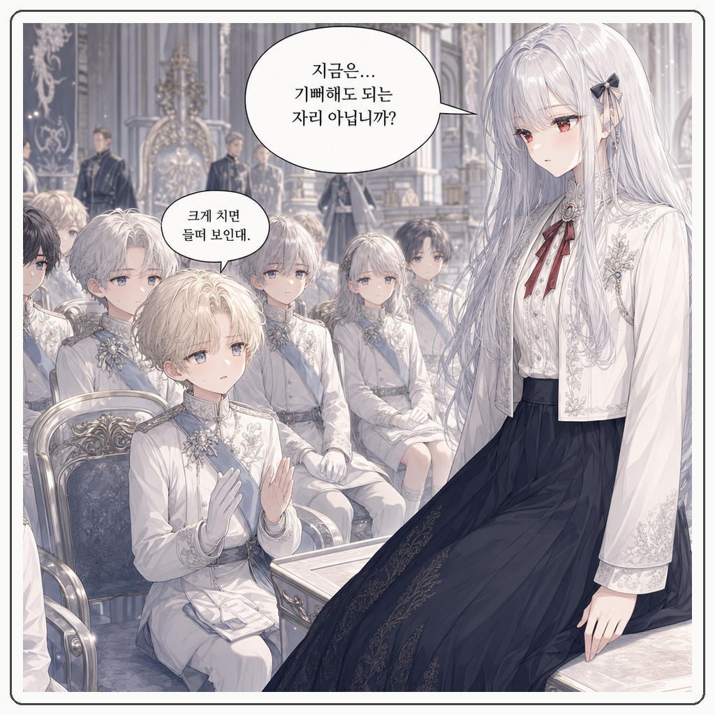짐은 돌아가지 않기로 했다 007화 - 박수 없는 발표식 002컷