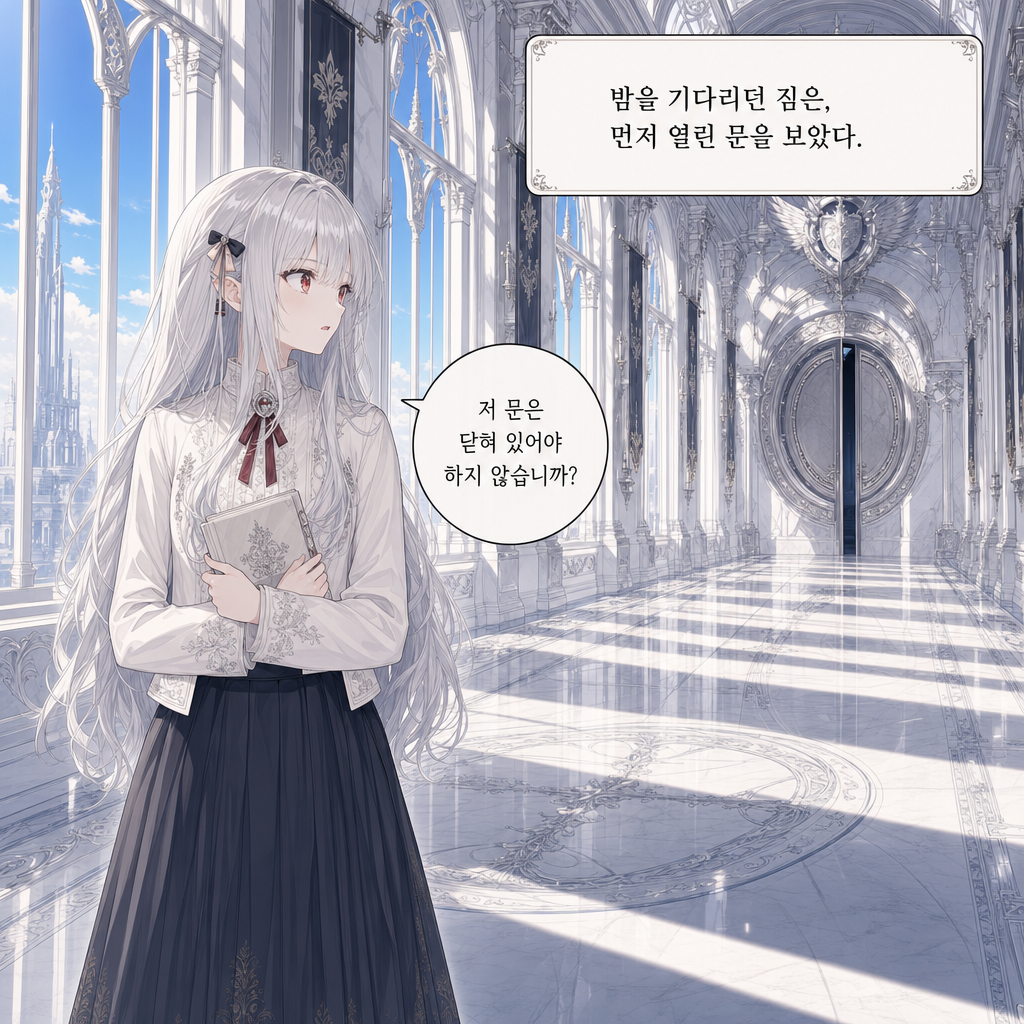 짐은 돌아가지 않기로 했다 008화 - 구름 관측대는 비어 있다 001컷