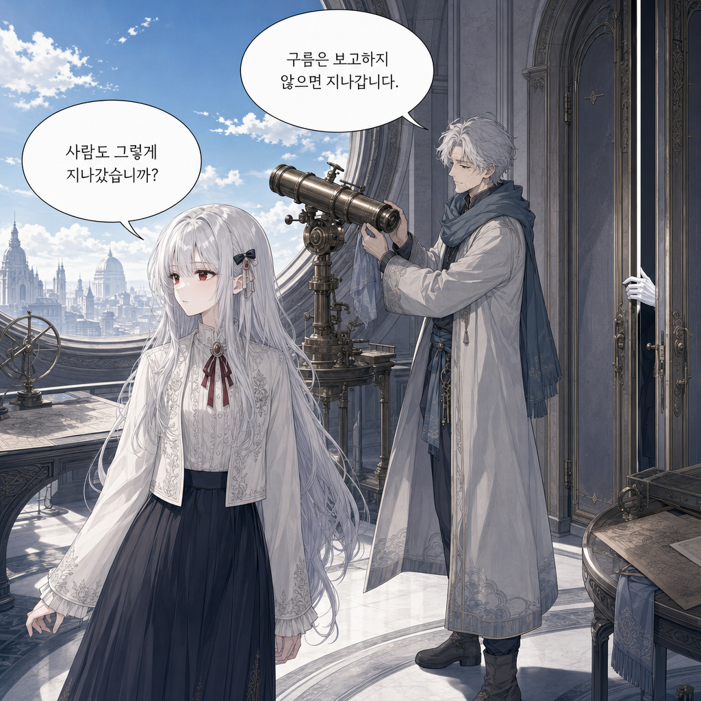 짐은 돌아가지 않기로 했다 008화 - 구름 관측대는 비어 있다 008컷