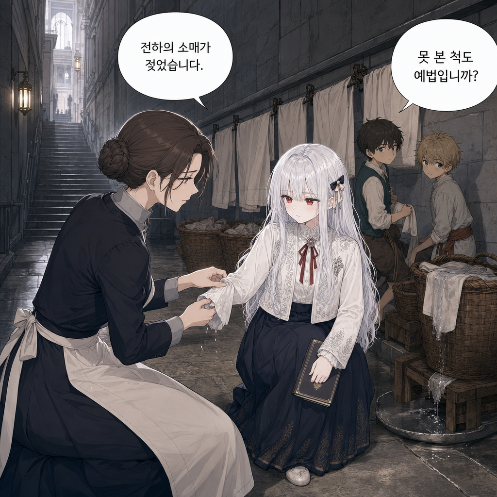 짐은 돌아가지 않기로 했다 009화 - 하층 회랑의 젖은 천 008컷