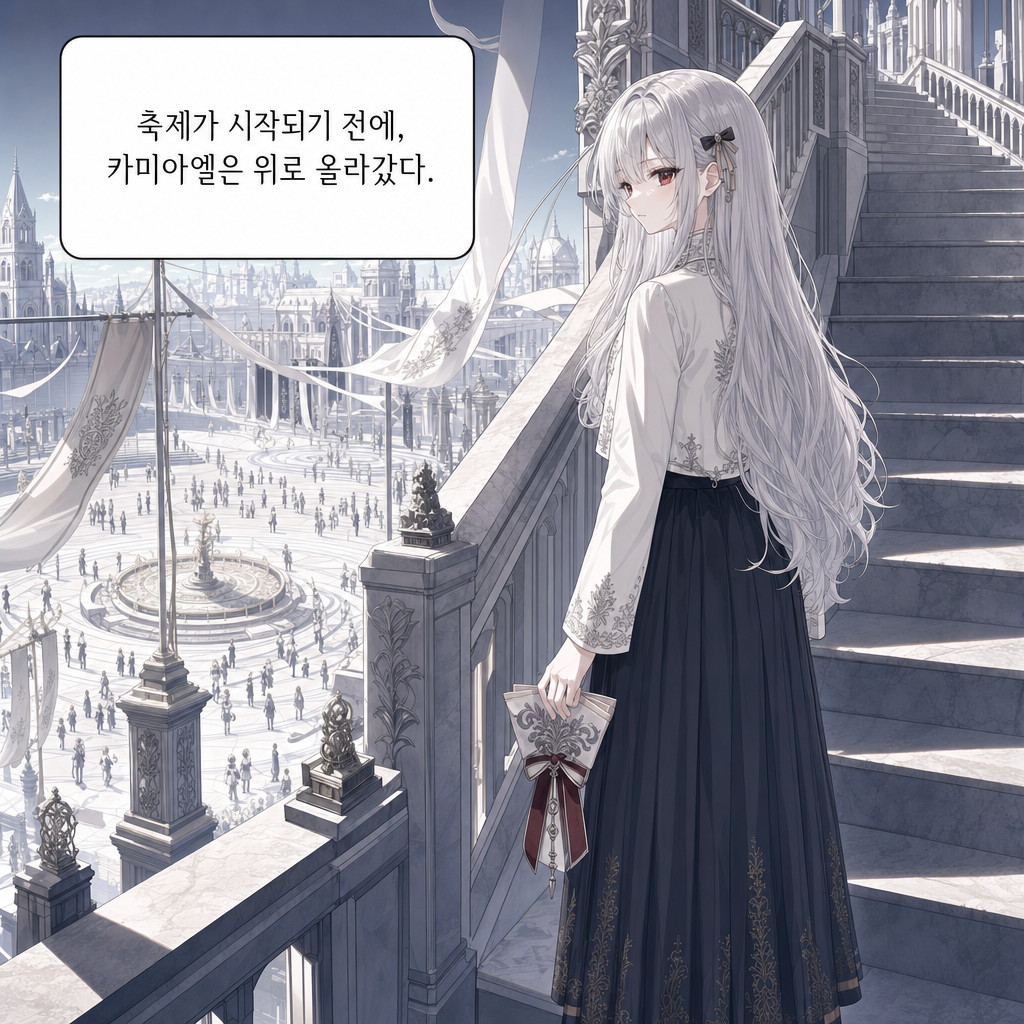 짐은 돌아가지 않기로 했다 012화 - 작은 발소리 예고 001컷