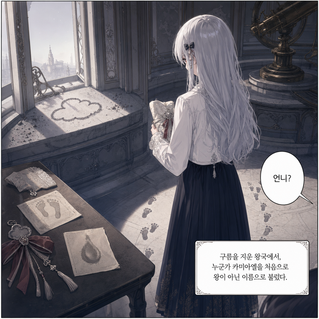 짐은 돌아가지 않기로 했다 012화 - 작은 발소리 예고 010컷