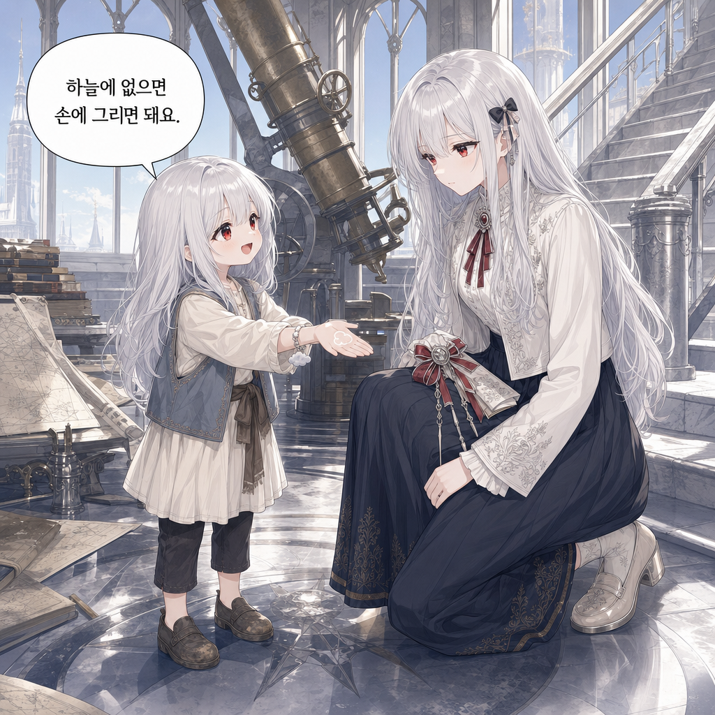 짐은 돌아가지 않기로 했다 013화 - 손바닥 구름 003컷