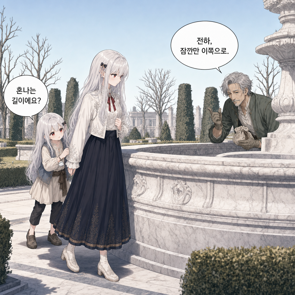짐은 돌아가지 않기로 했다 015화 - 정원사의 사과 조각 003컷