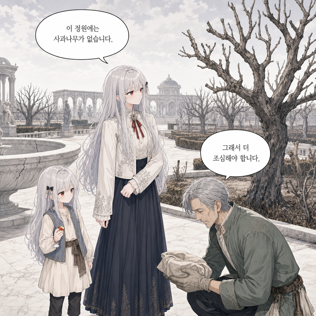 짐은 돌아가지 않기로 했다 015화 - 정원사의 사과 조각 008컷