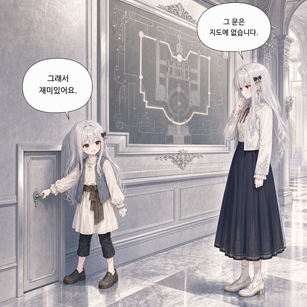 짐은 돌아가지 않기로 했다 016화 - 하층 회랑 숨바꼭질 001컷